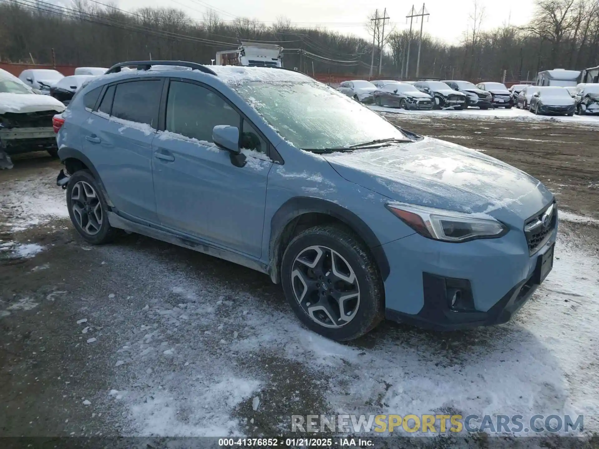 1 Photograph of a damaged car JF2GTAMC9L8254328 SUBARU CROSSTREK 2020