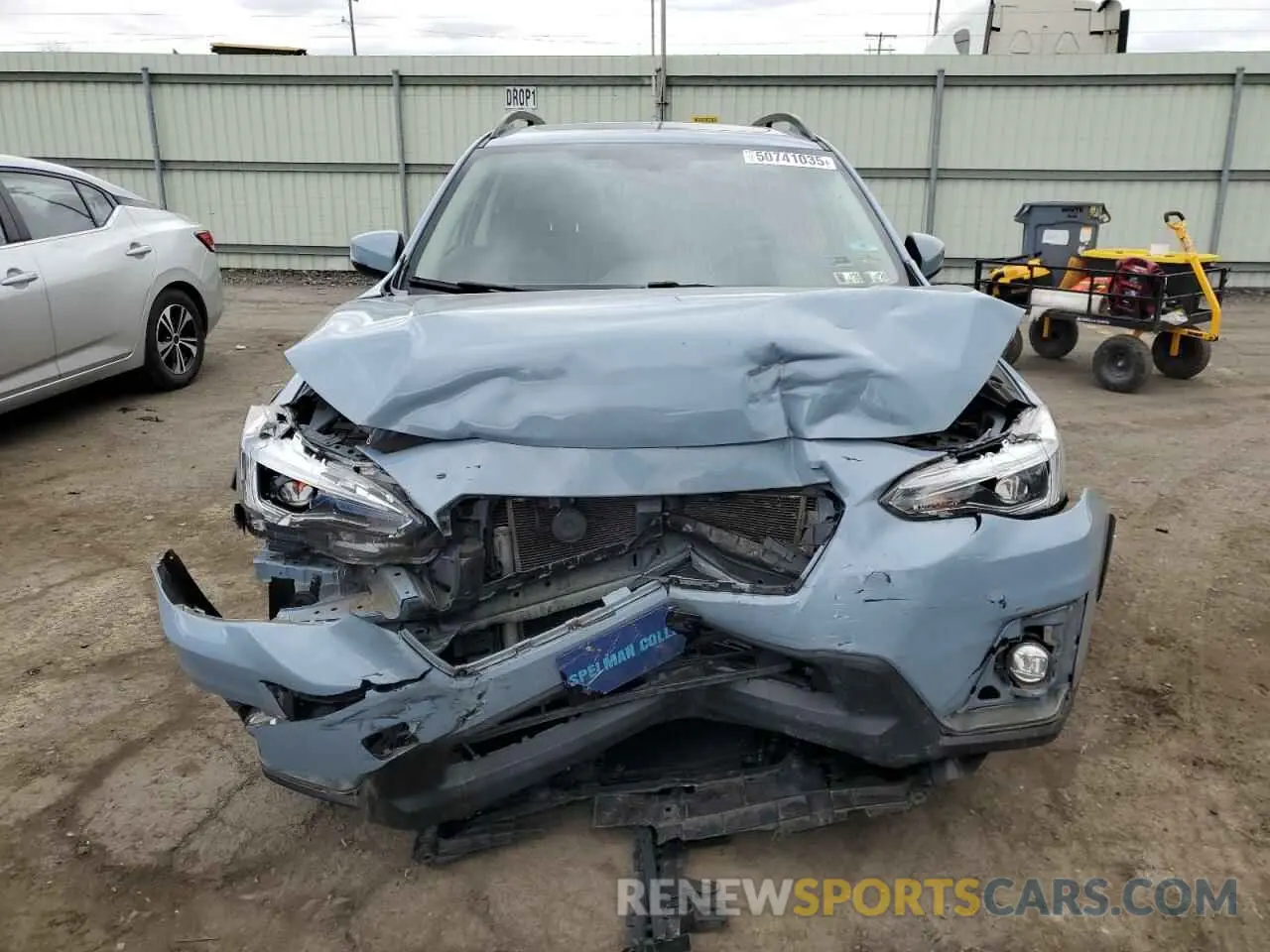 5 Photograph of a damaged car JF2GTAMCXLH258503 SUBARU CROSSTREK 2020