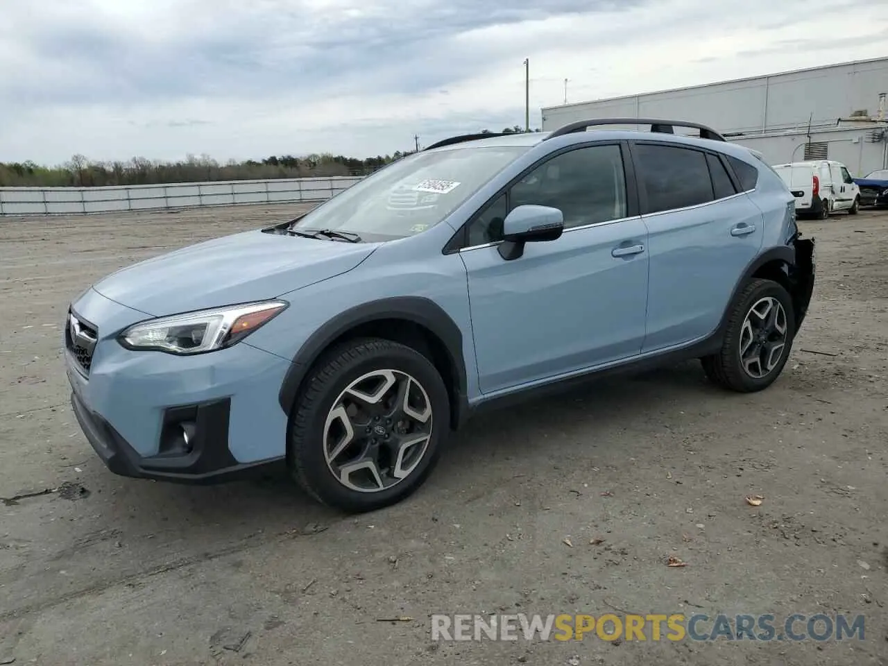 1 Photograph of a damaged car JF2GTANC0L8206604 SUBARU CROSSTREK 2020