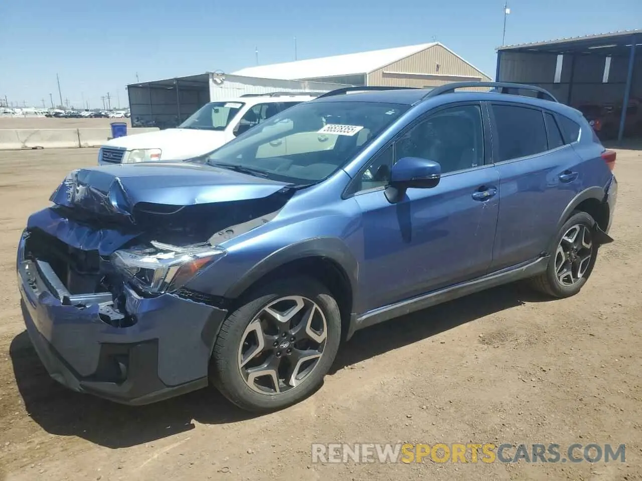 1 Photograph of a damaged car JF2GTANC0L8228425 SUBARU CROSSTREK 2020