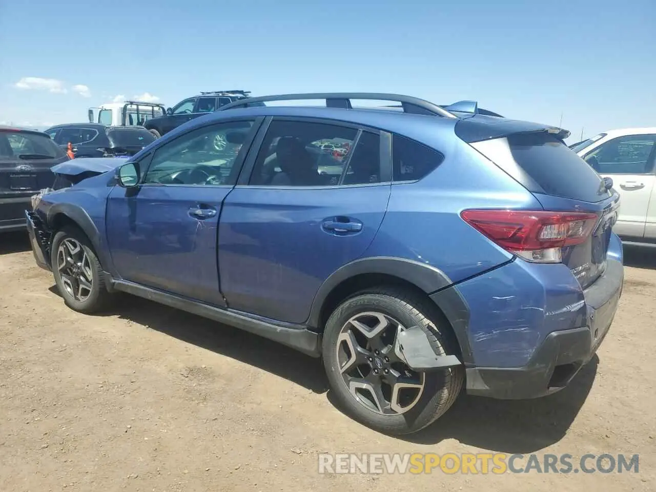 2 Photograph of a damaged car JF2GTANC0L8228425 SUBARU CROSSTREK 2020