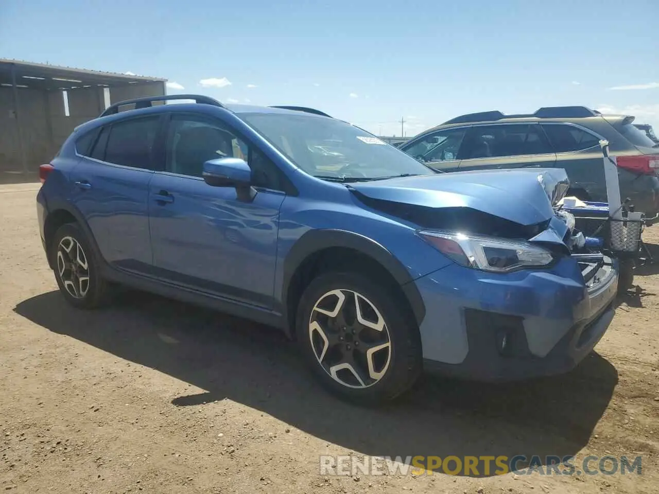4 Photograph of a damaged car JF2GTANC0L8228425 SUBARU CROSSTREK 2020