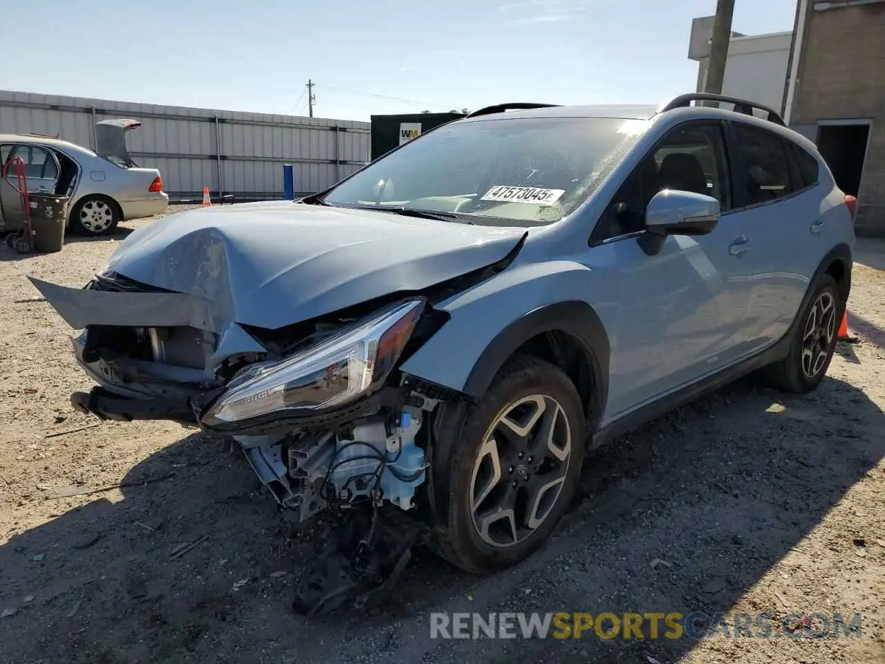1 Photograph of a damaged car JF2GTANC0LH268715 SUBARU CROSSTREK 2020