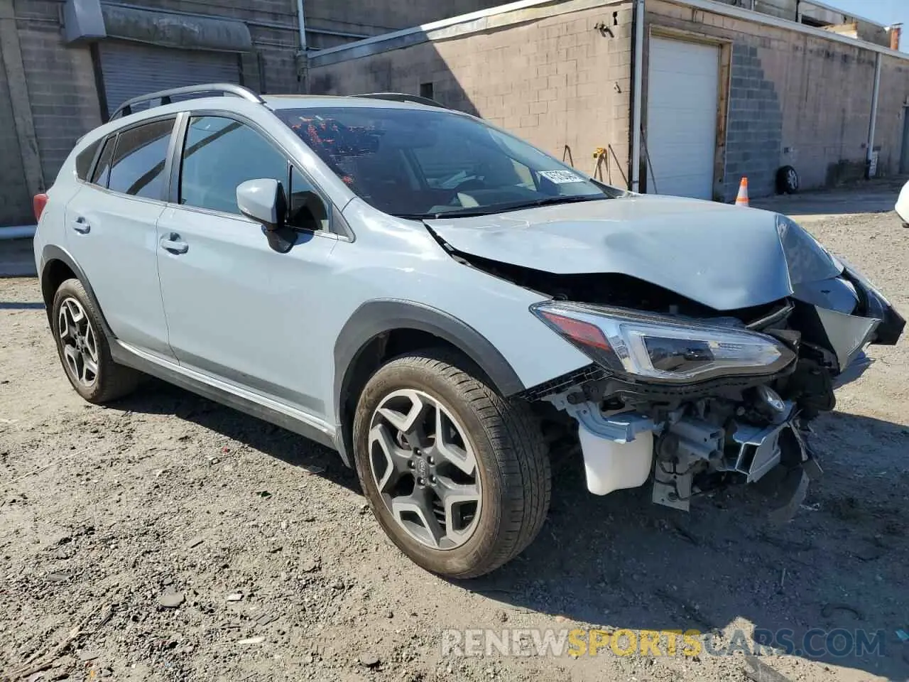 4 Photograph of a damaged car JF2GTANC0LH268715 SUBARU CROSSTREK 2020