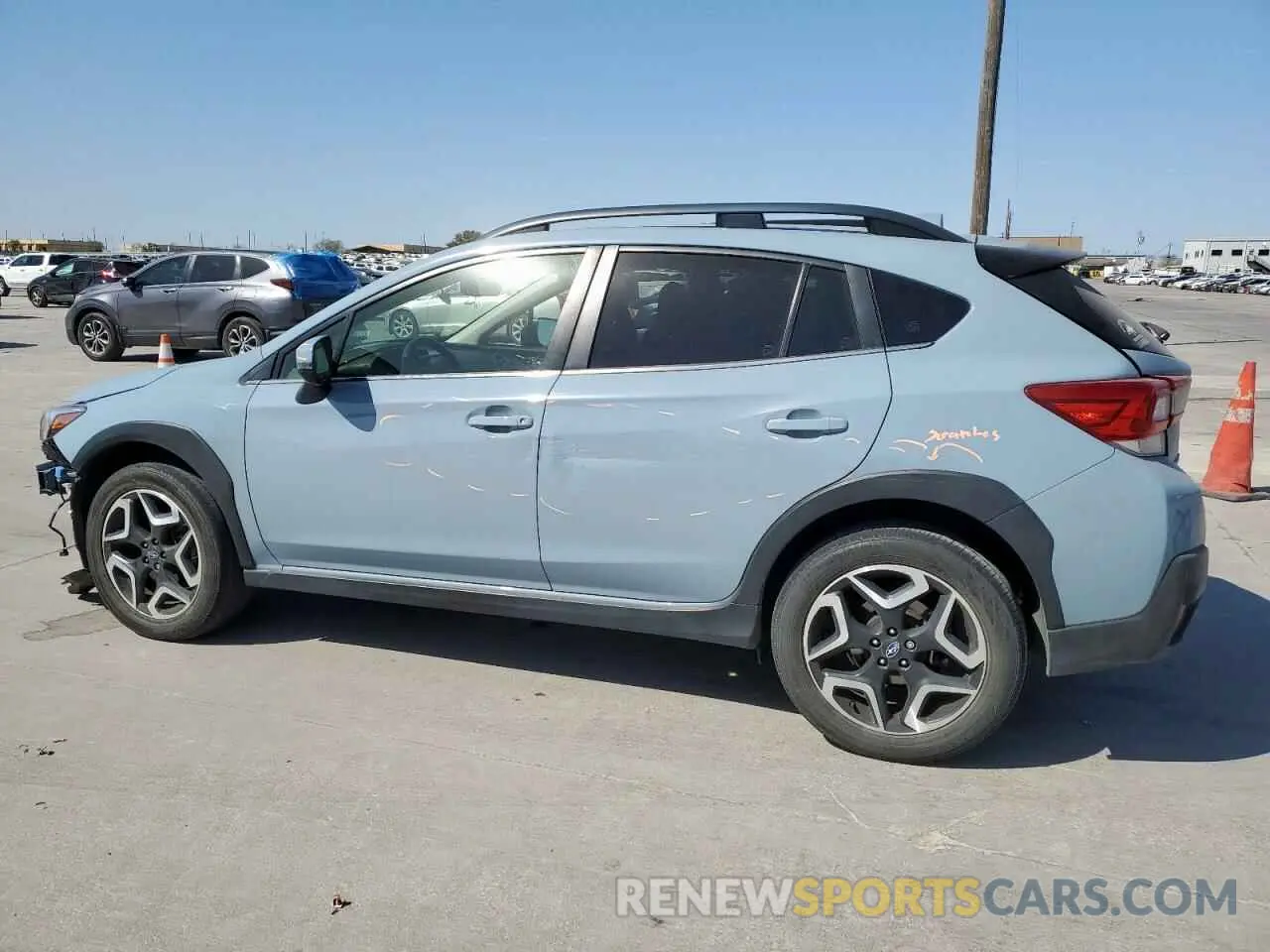 2 Photograph of a damaged car JF2GTANC1L8250000 SUBARU CROSSTREK 2020