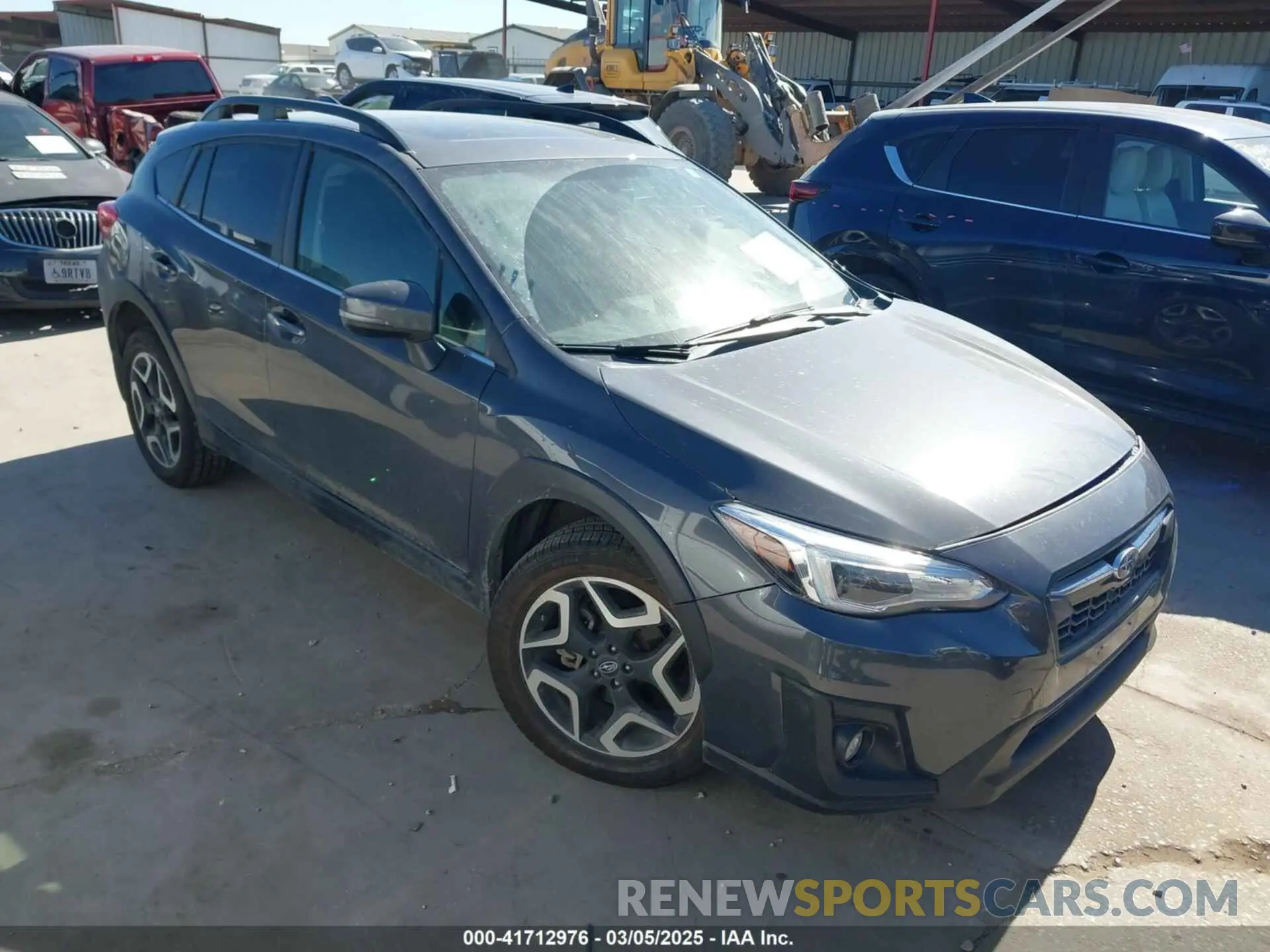 1 Photograph of a damaged car JF2GTANC1LH208944 SUBARU CROSSTREK 2020