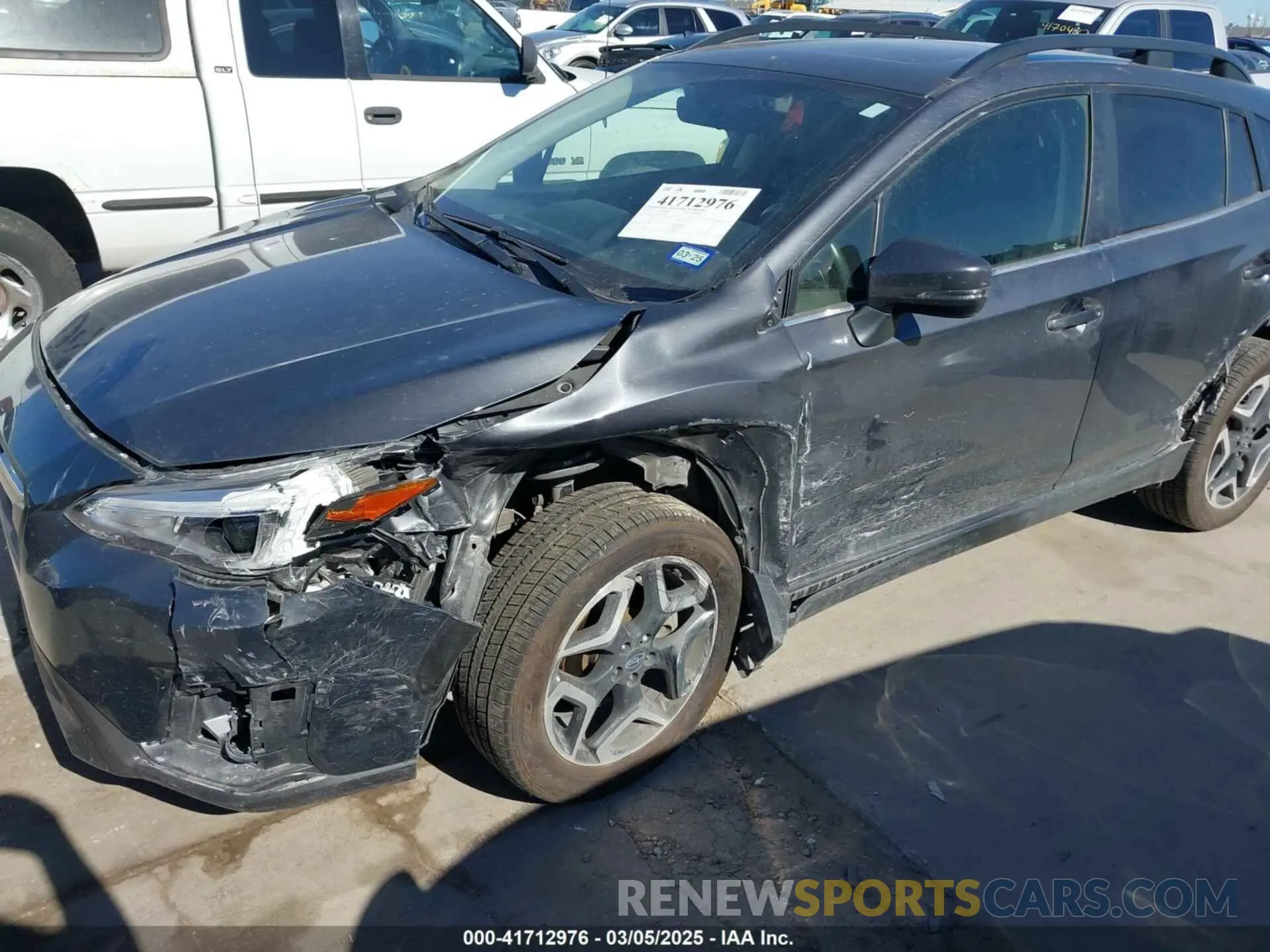 6 Photograph of a damaged car JF2GTANC1LH208944 SUBARU CROSSTREK 2020