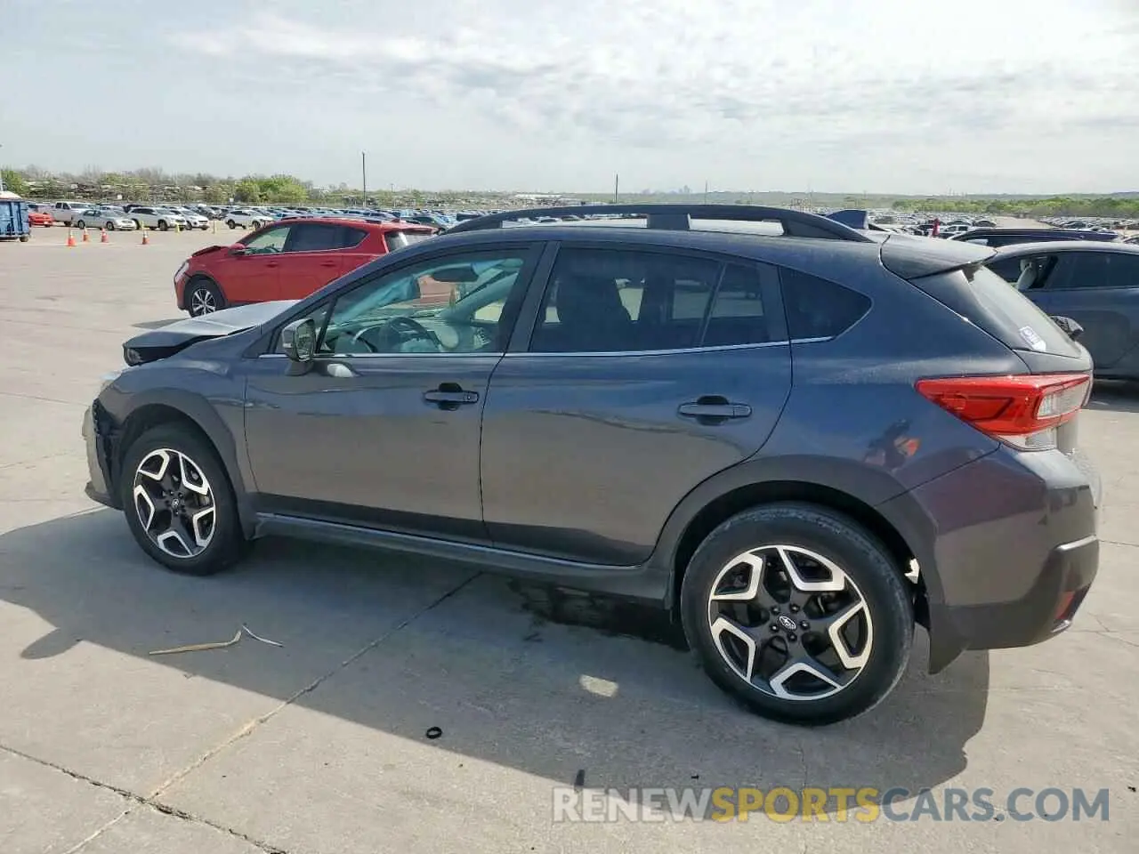 2 Photograph of a damaged car JF2GTANC1LH268030 SUBARU CROSSTREK 2020