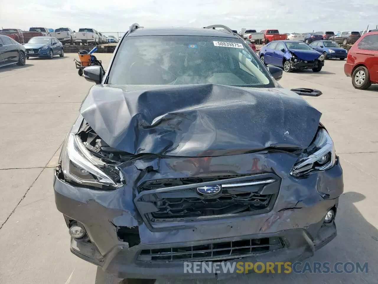 5 Photograph of a damaged car JF2GTANC1LH268030 SUBARU CROSSTREK 2020