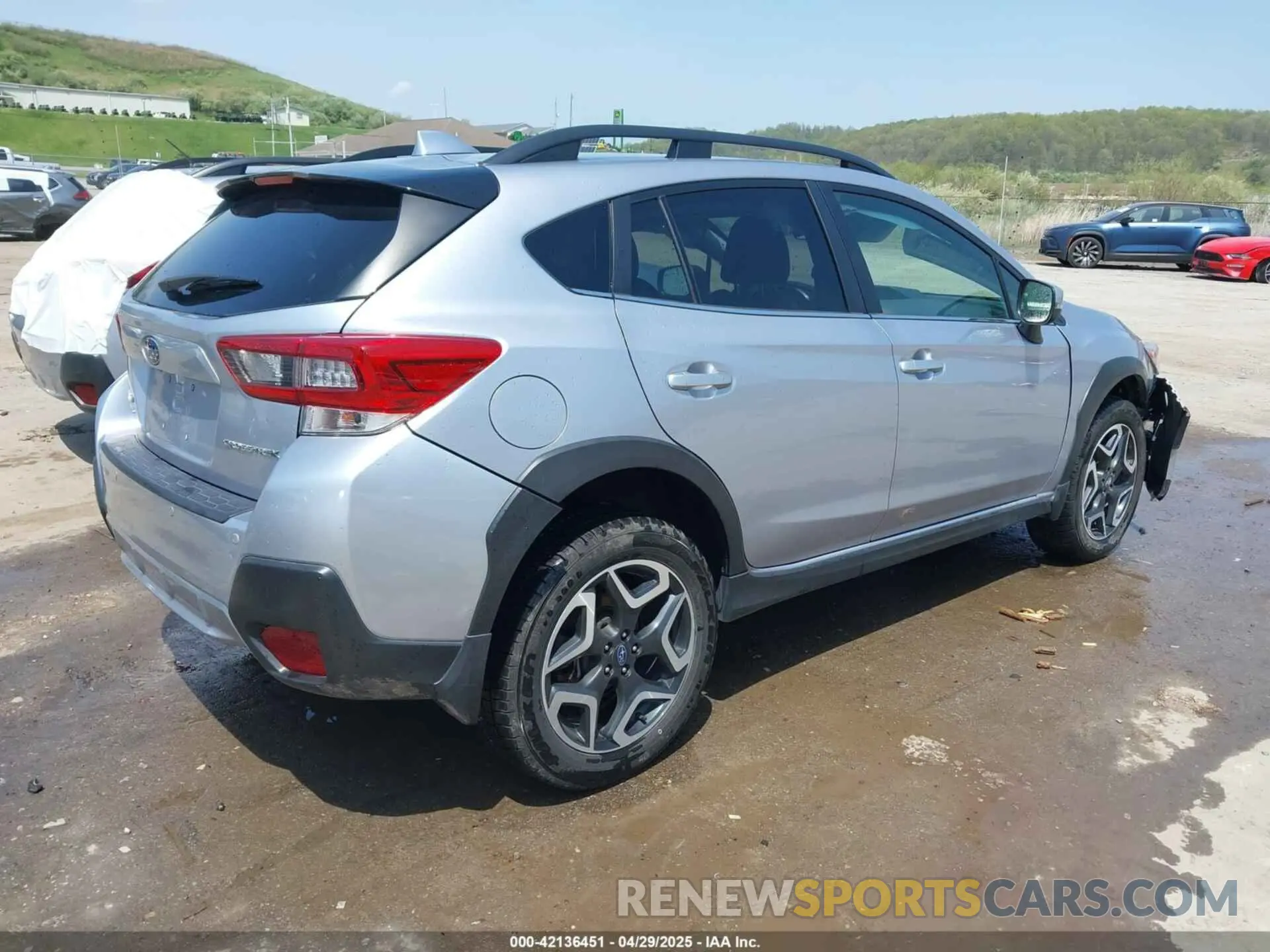 4 Photograph of a damaged car JF2GTANC3L8253741 SUBARU CROSSTREK 2020