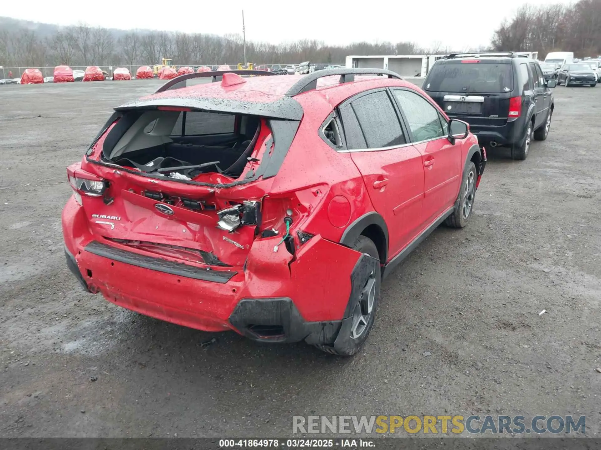 4 Photograph of a damaged car JF2GTANC4LH208873 SUBARU CROSSTREK 2020