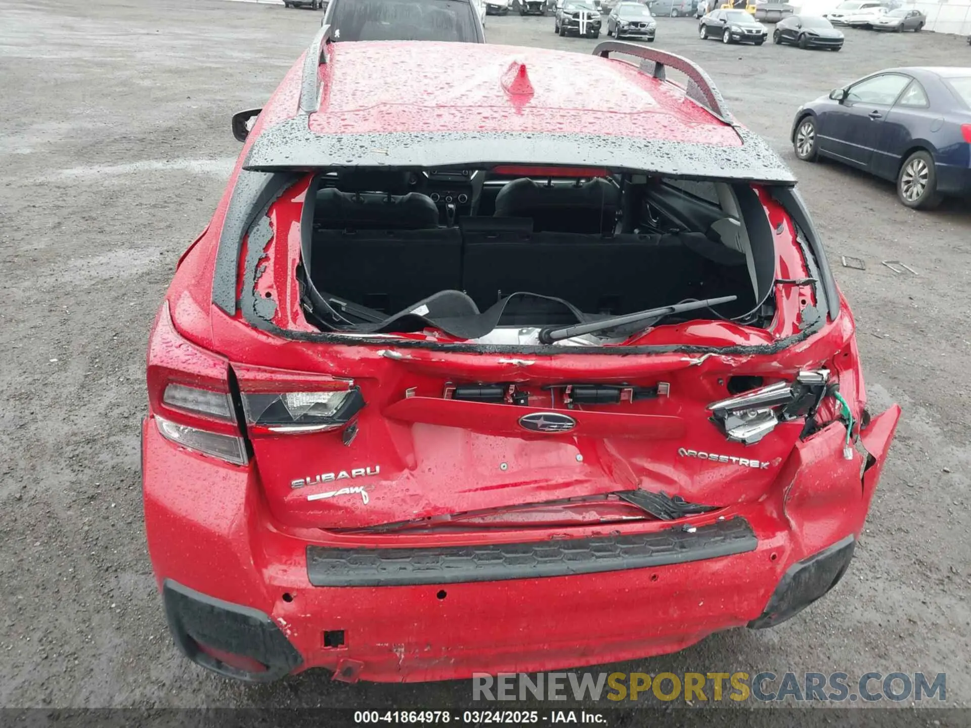 6 Photograph of a damaged car JF2GTANC4LH208873 SUBARU CROSSTREK 2020