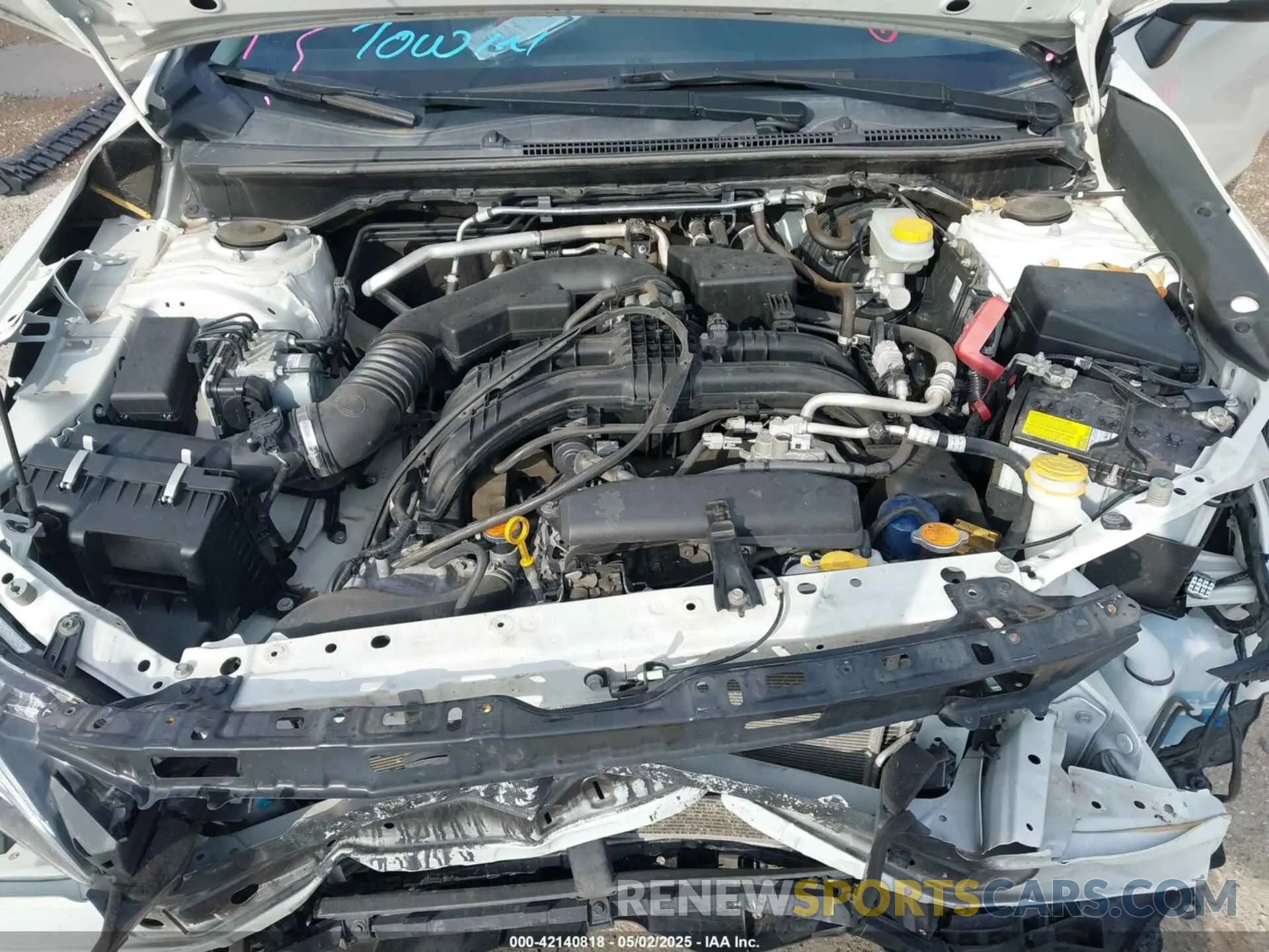 10 Photograph of a damaged car JF2GTANC5LH248587 SUBARU CROSSTREK 2020