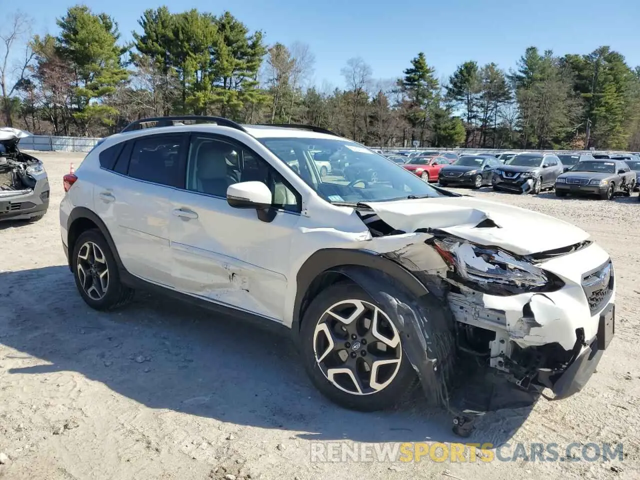 4 Photograph of a damaged car JF2GTANC6LH212035 SUBARU CROSSTREK 2020