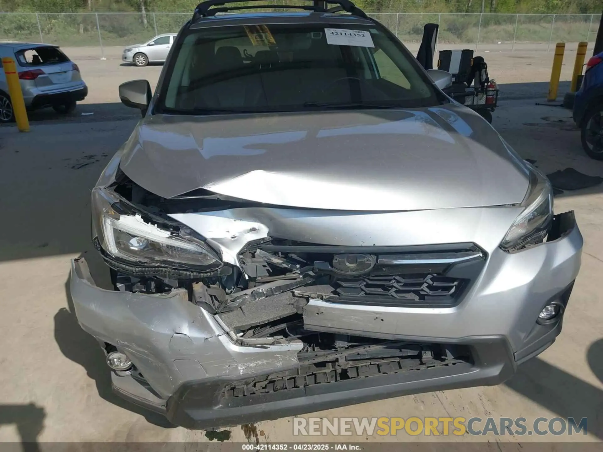 6 Photograph of a damaged car JF2GTANC7L8216286 SUBARU CROSSTREK 2020