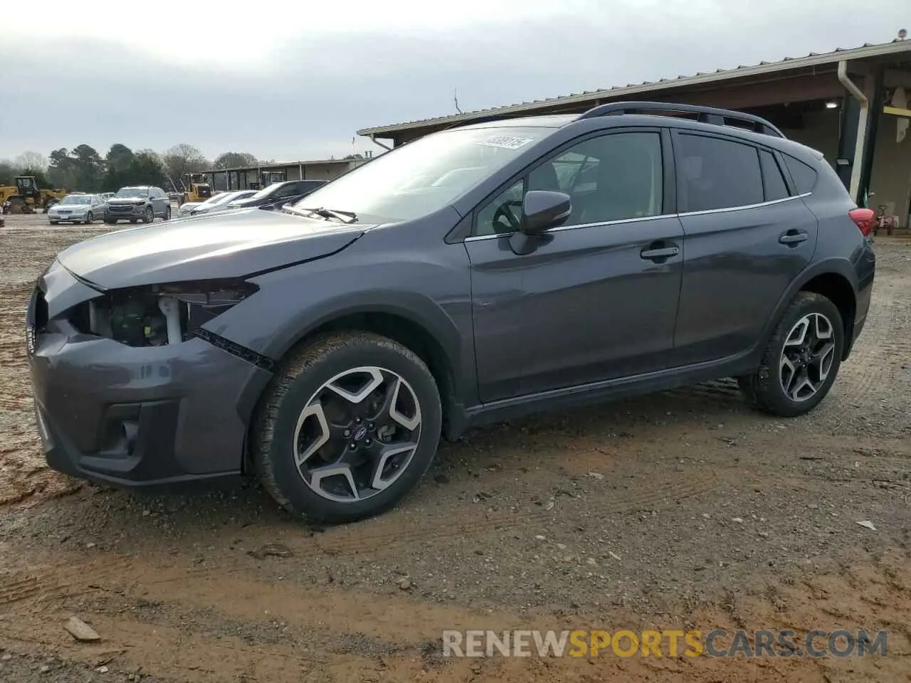 1 Photograph of a damaged car JF2GTANC9LH275453 SUBARU CROSSTREK 2020