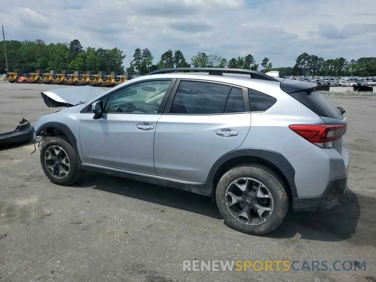 2 Photograph of a damaged car JF2GTAPC2L8203698 SUBARU CROSSTREK 2020