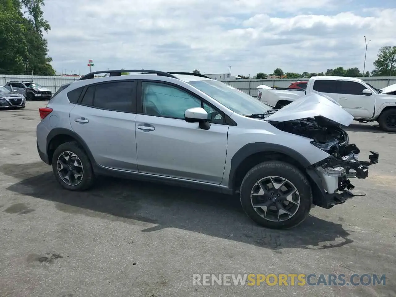 4 Photograph of a damaged car JF2GTAPC2L8203698 SUBARU CROSSTREK 2020