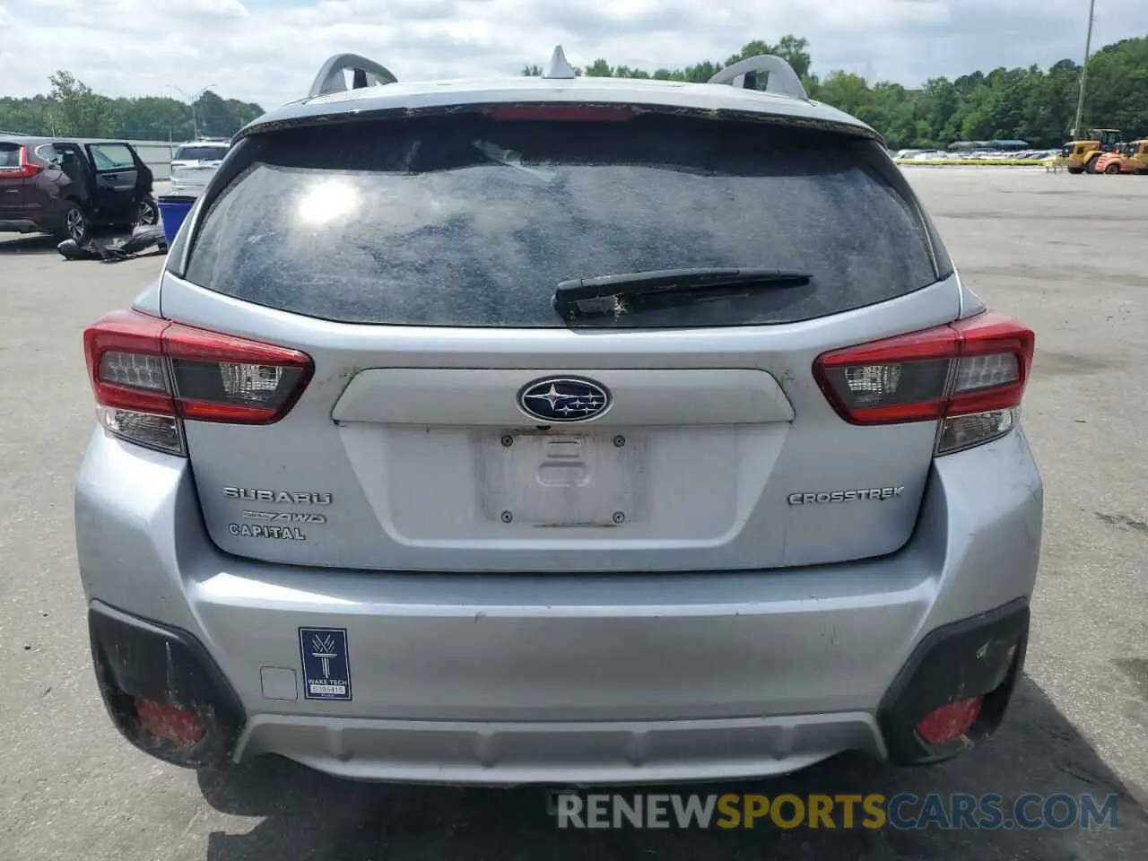 6 Photograph of a damaged car JF2GTAPC2L8203698 SUBARU CROSSTREK 2020