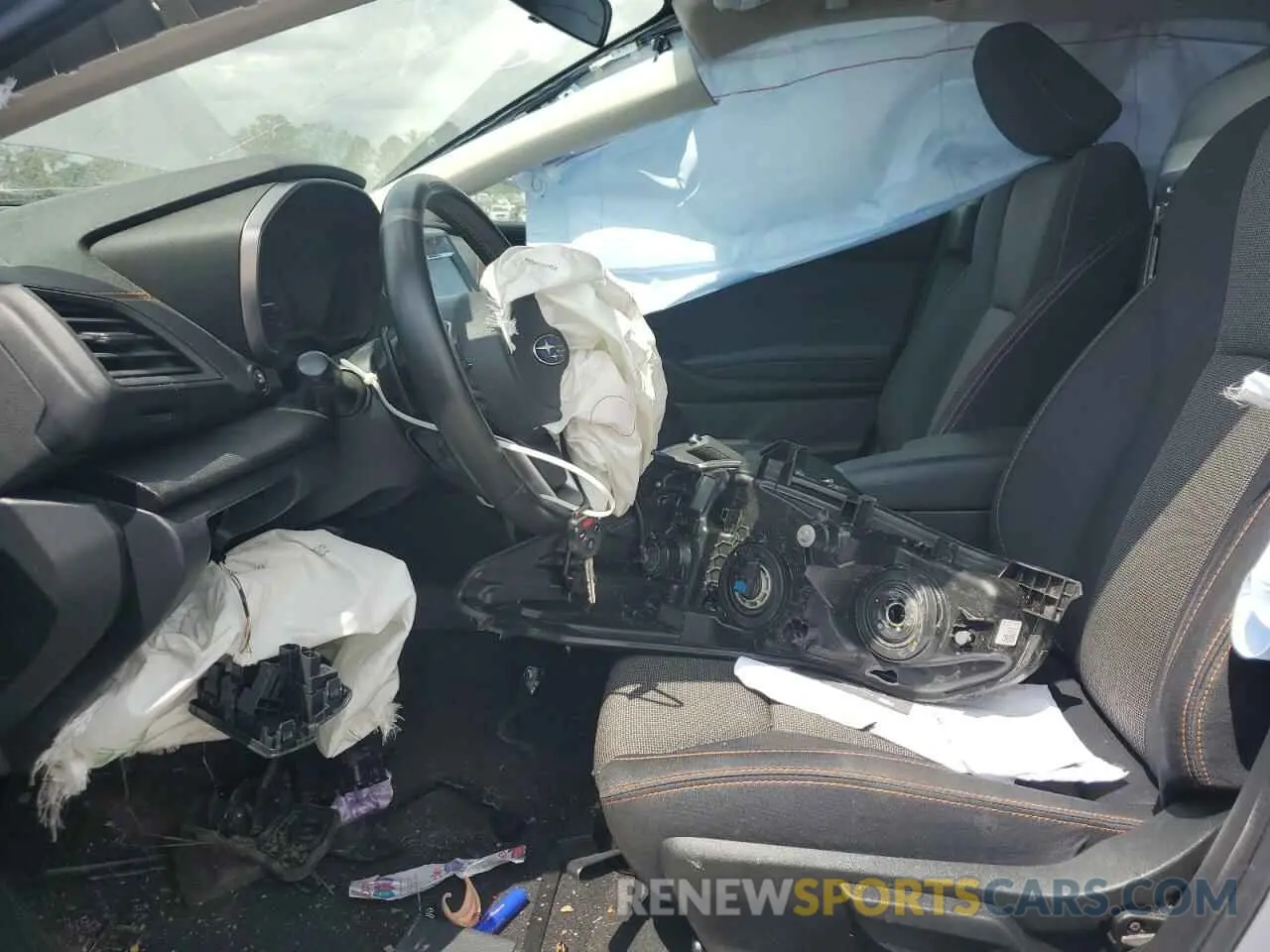 7 Photograph of a damaged car JF2GTAPC2L8203698 SUBARU CROSSTREK 2020