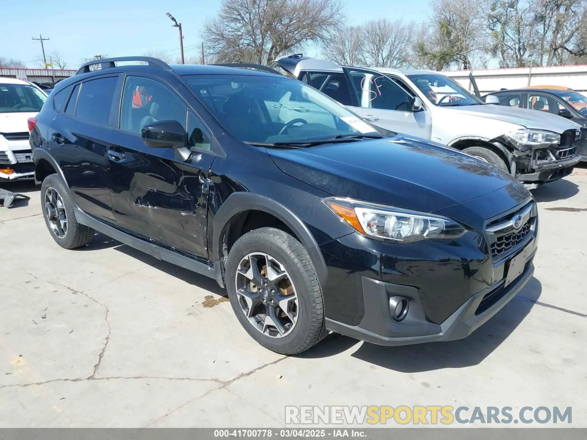 1 Photograph of a damaged car JF2GTAPC2L8277719 SUBARU CROSSTREK 2020