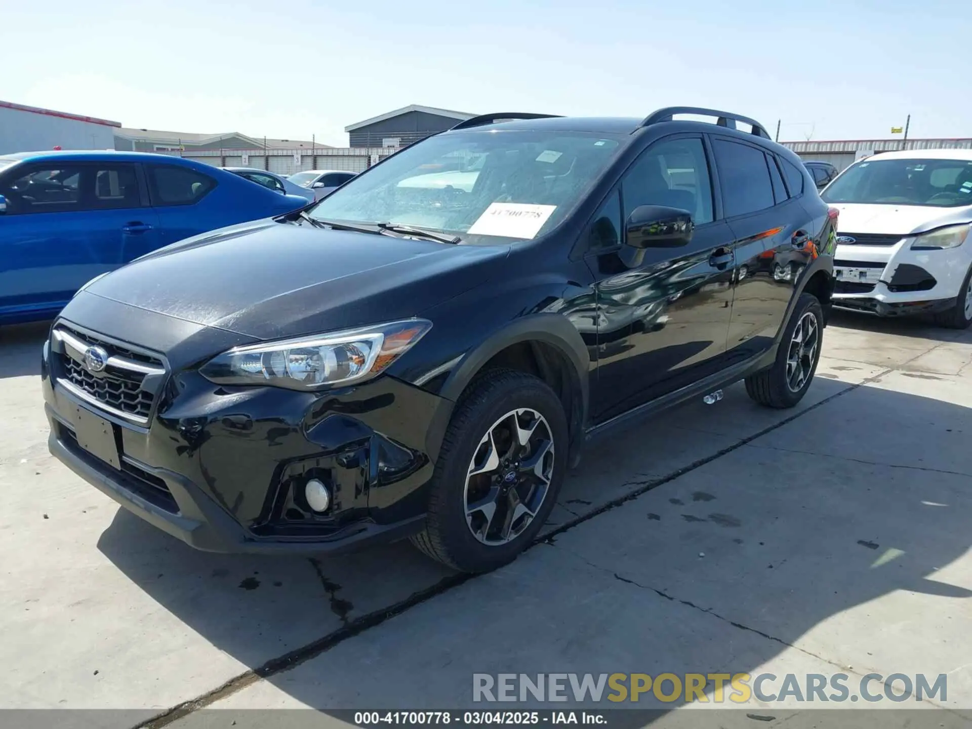 2 Photograph of a damaged car JF2GTAPC2L8277719 SUBARU CROSSTREK 2020