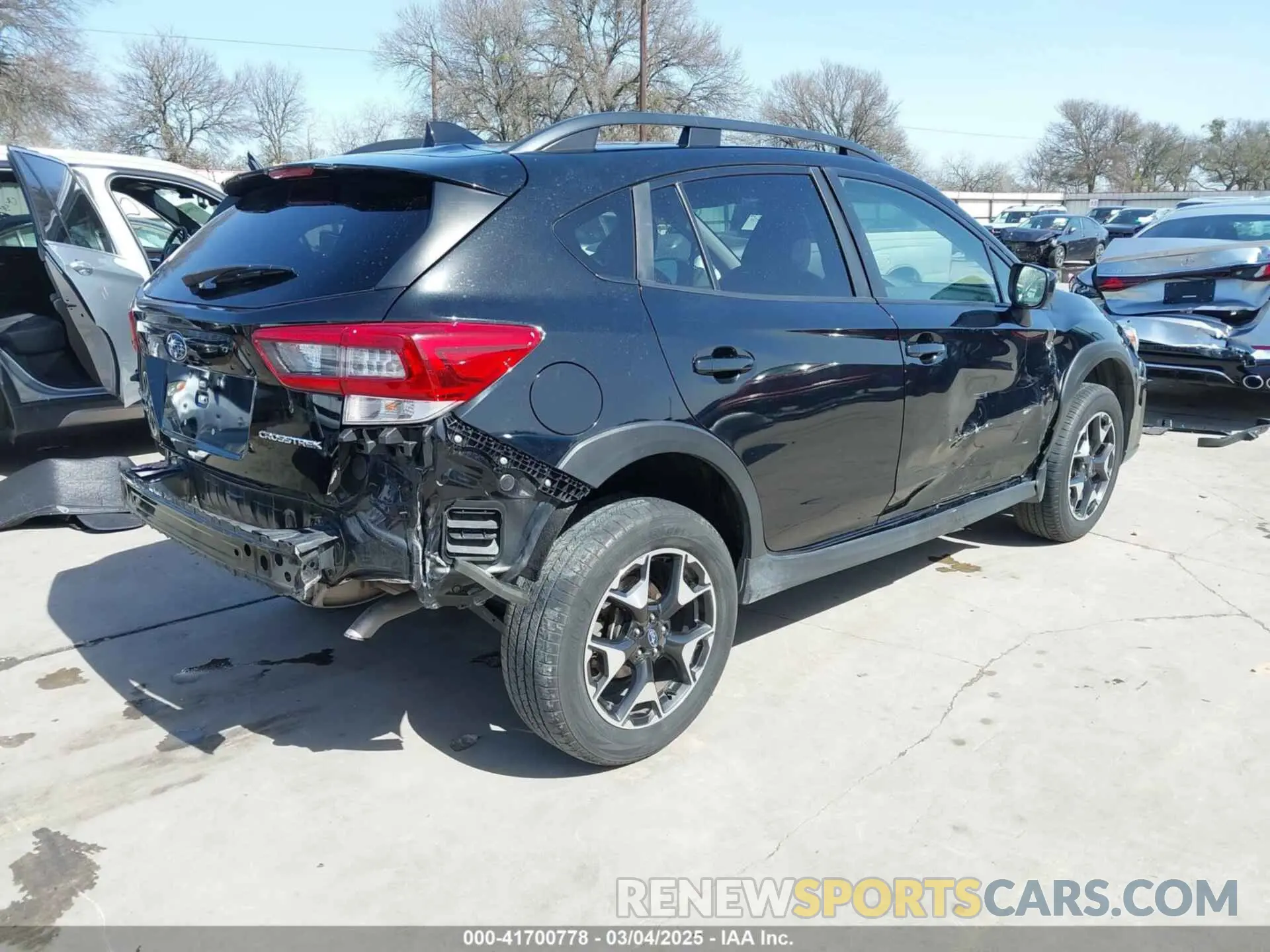 4 Photograph of a damaged car JF2GTAPC2L8277719 SUBARU CROSSTREK 2020