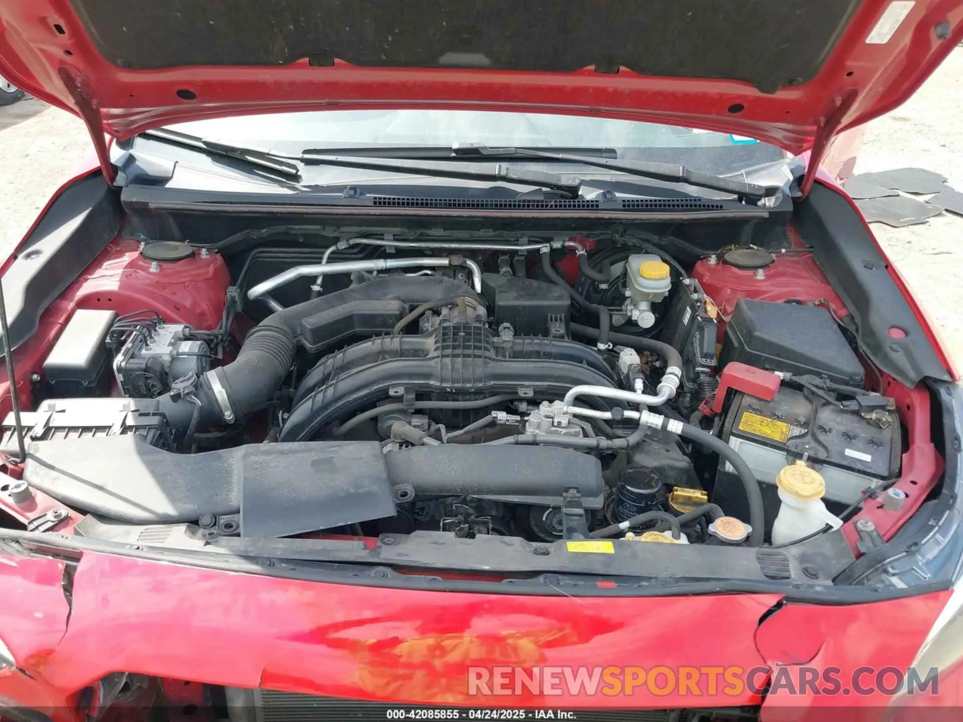 10 Photograph of a damaged car JF2GTAPC4L8221877 SUBARU CROSSTREK 2020