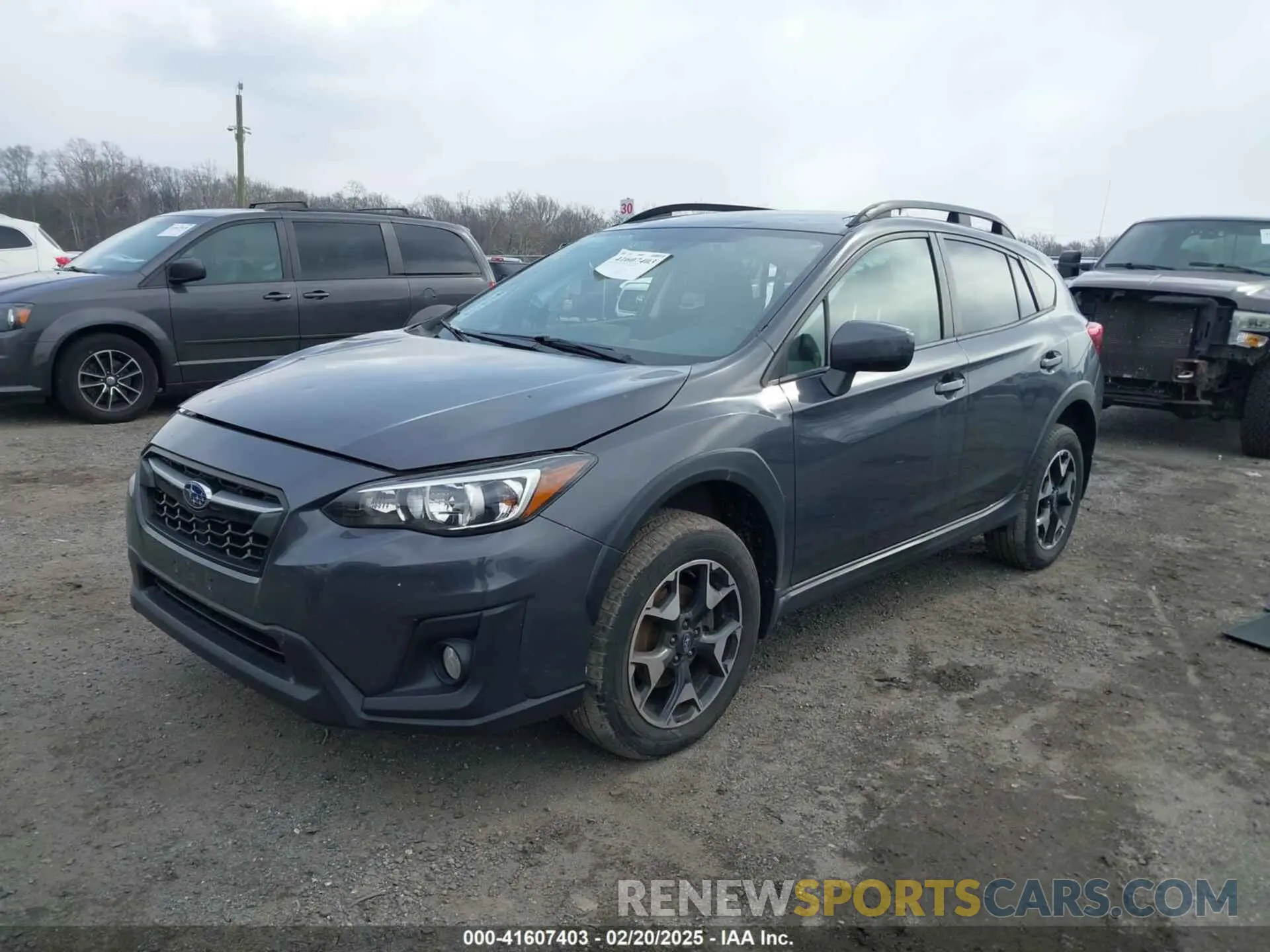 2 Photograph of a damaged car JF2GTAPC5L8272465 SUBARU CROSSTREK 2020