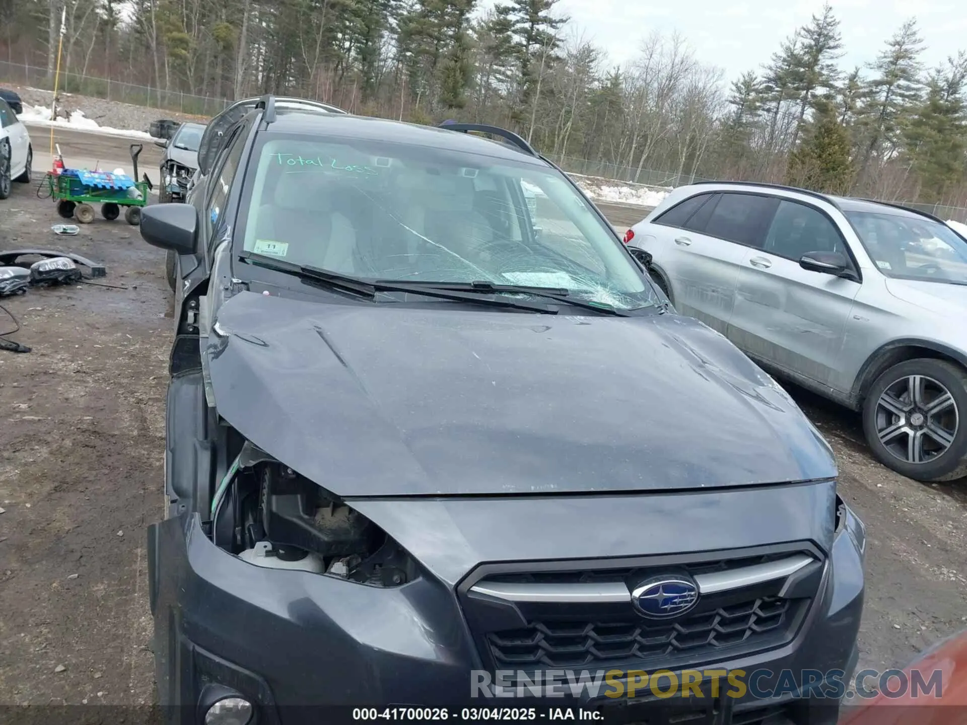 13 Photograph of a damaged car JF2GTAPC7L8250595 SUBARU CROSSTREK 2020