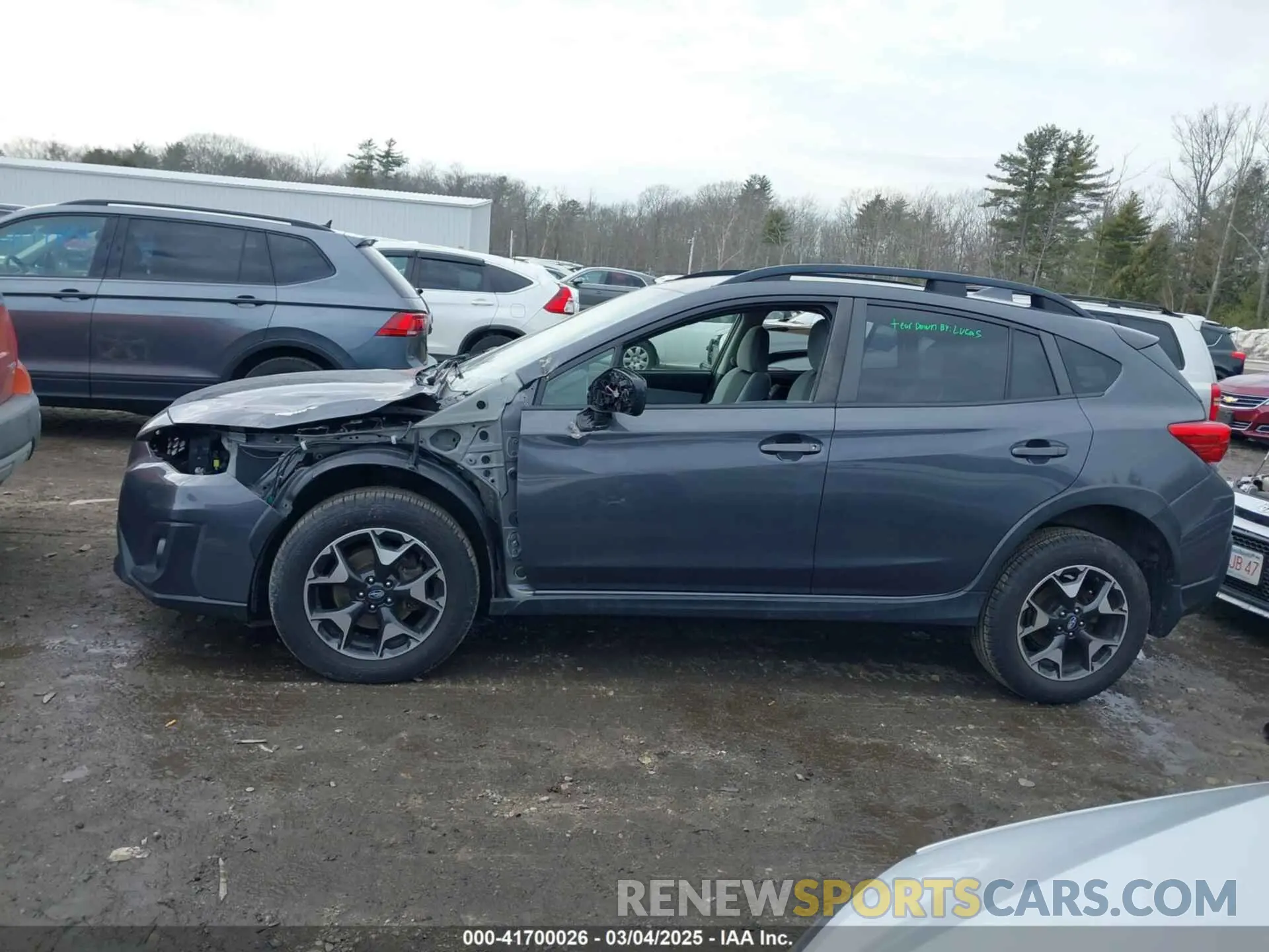 15 Photograph of a damaged car JF2GTAPC7L8250595 SUBARU CROSSTREK 2020