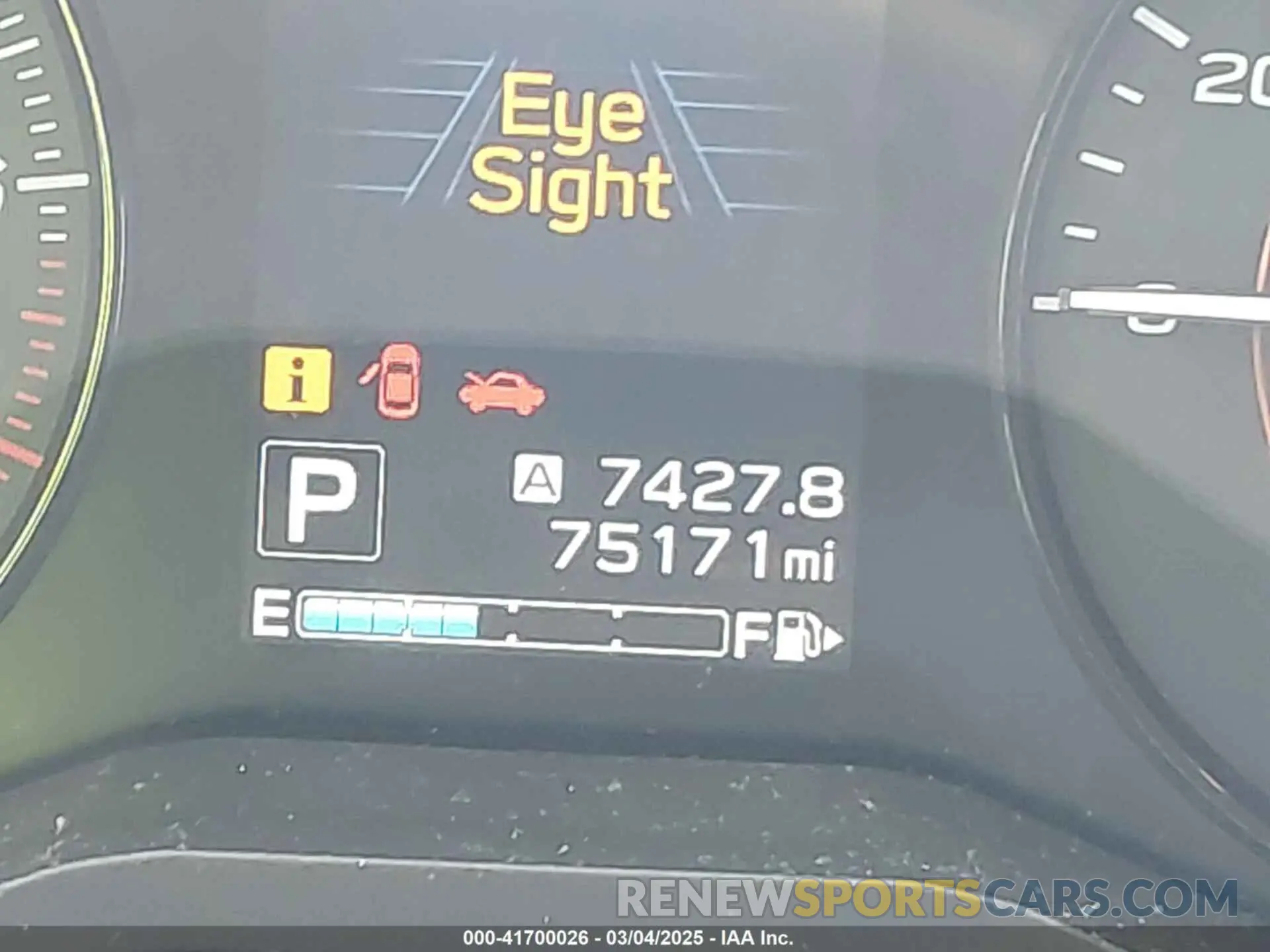 16 Photograph of a damaged car JF2GTAPC7L8250595 SUBARU CROSSTREK 2020