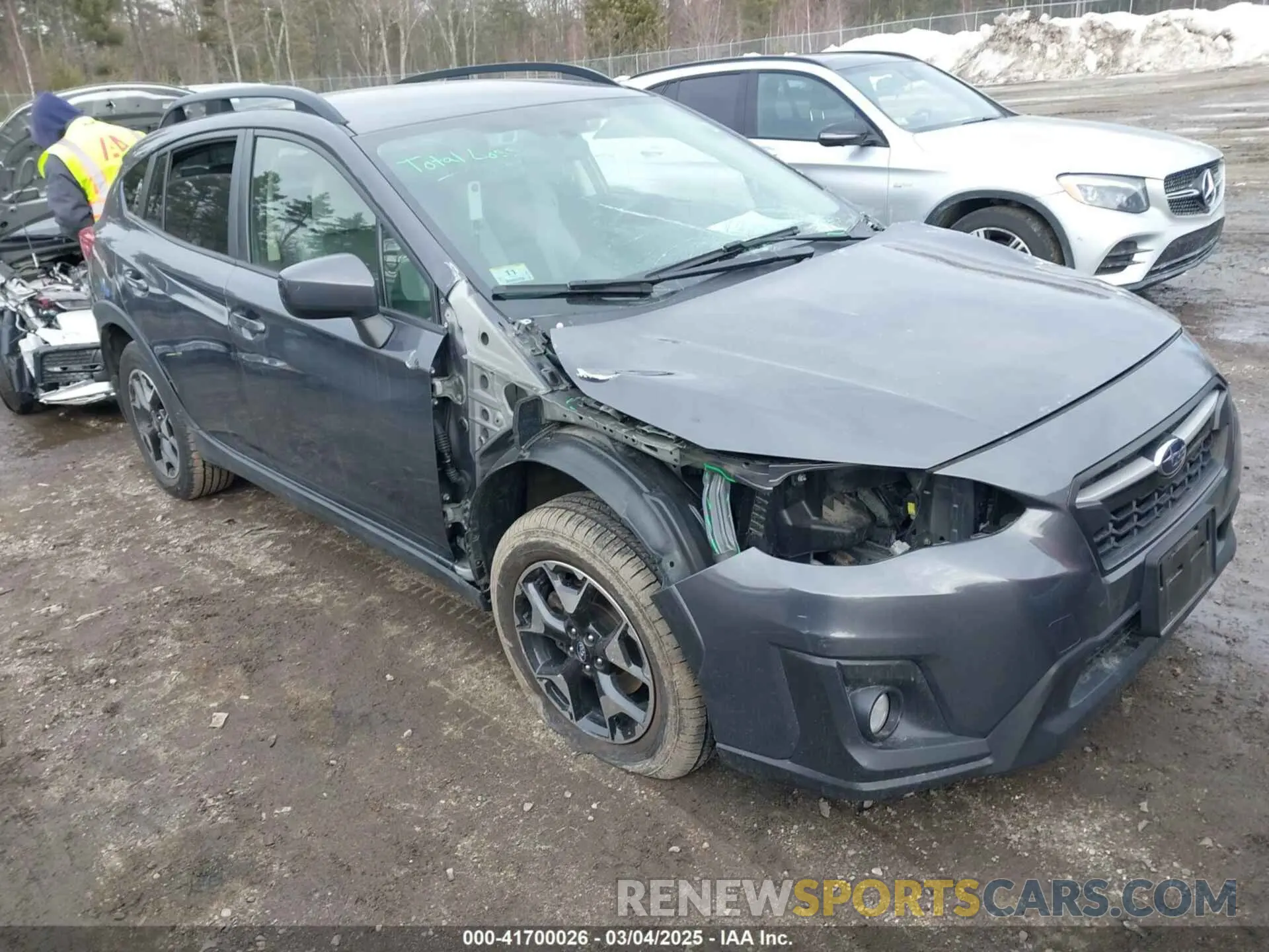18 Photograph of a damaged car JF2GTAPC7L8250595 SUBARU CROSSTREK 2020
