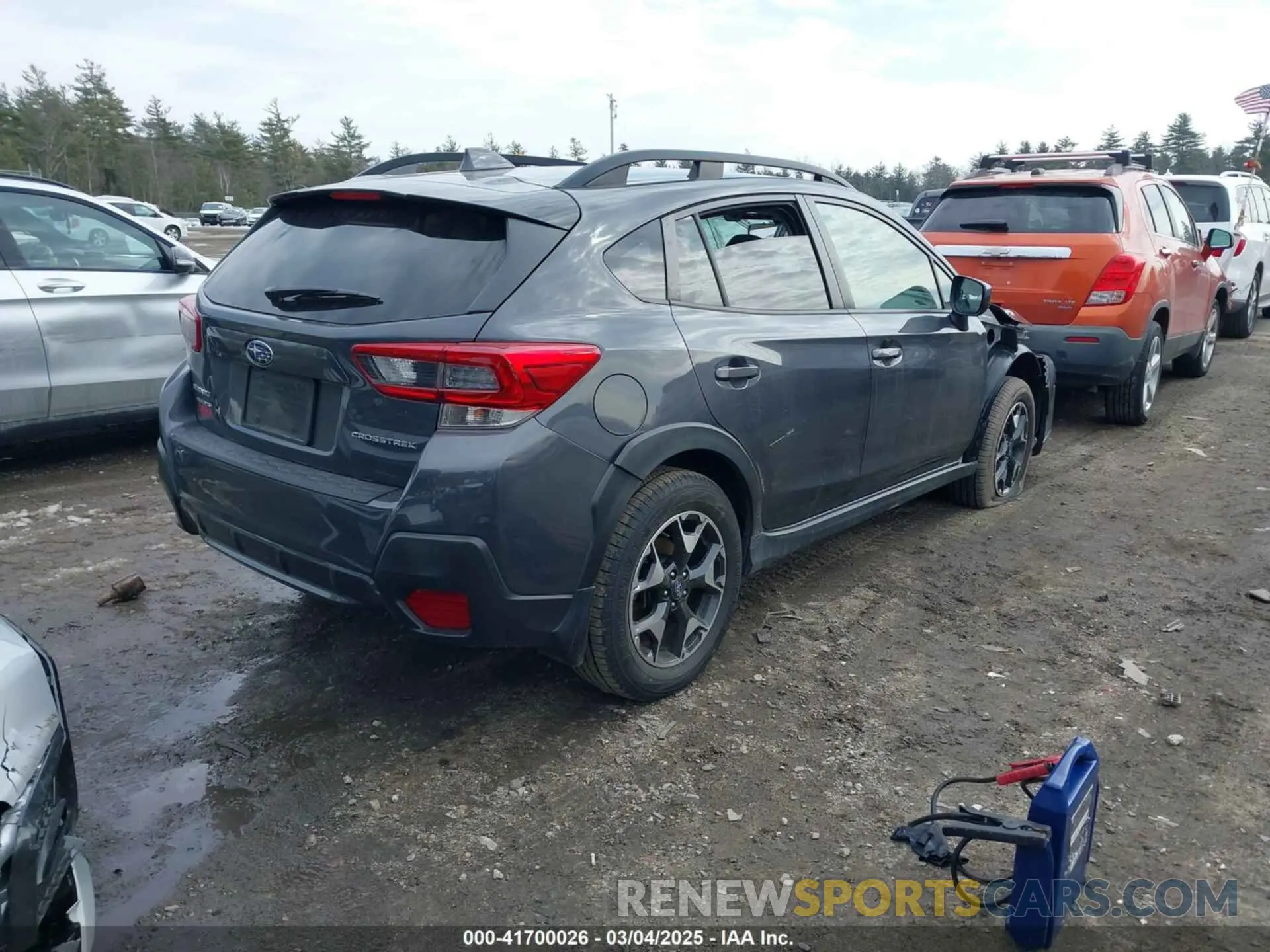 4 Photograph of a damaged car JF2GTAPC7L8250595 SUBARU CROSSTREK 2020