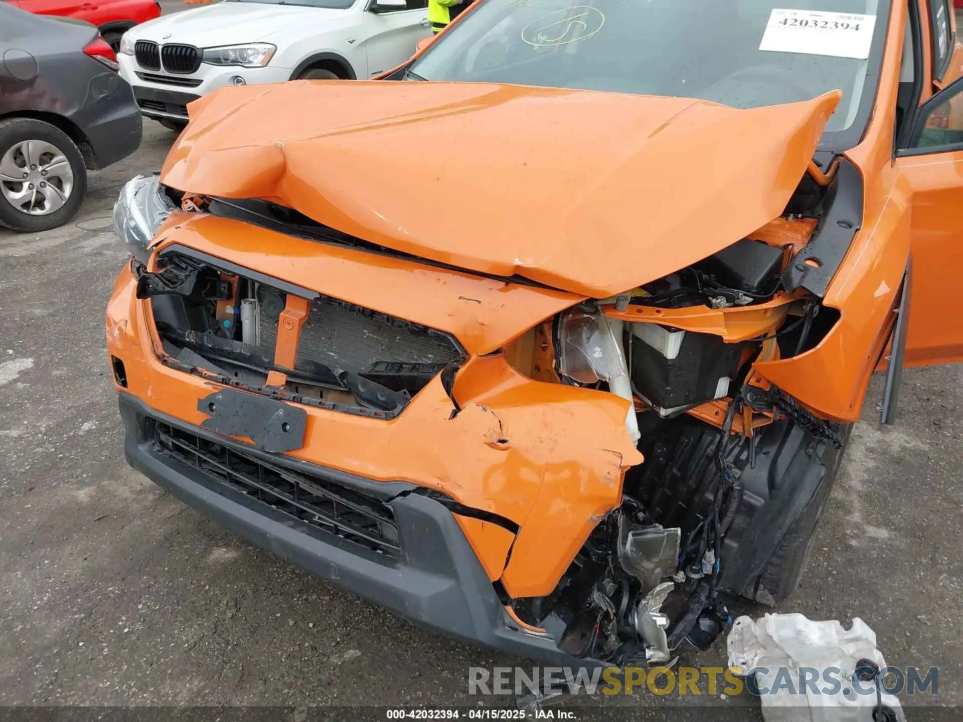 6 Photograph of a damaged car JF2GTAPC8LH201888 SUBARU CROSSTREK 2020