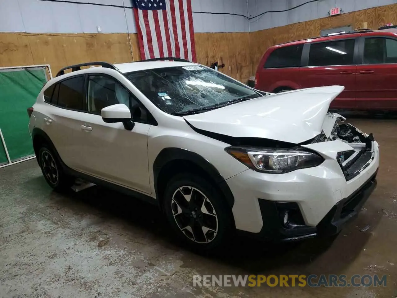 4 Photograph of a damaged car JF2GTAPC8LH254042 SUBARU CROSSTREK 2020