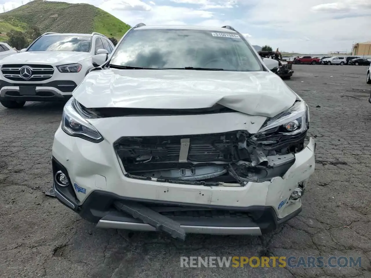 5 Photograph of a damaged car JF2GTDEC5LH259641 SUBARU CROSSTREK 2020