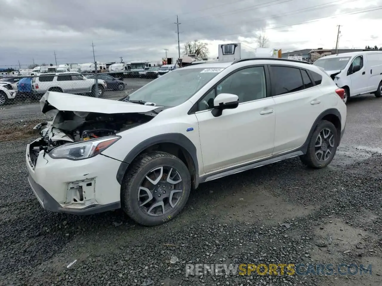 1 Photograph of a damaged car JF2GTDNC1LH234655 SUBARU CROSSTREK 2020