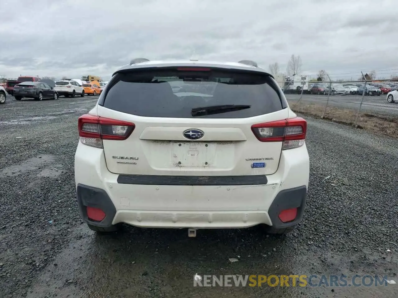 6 Photograph of a damaged car JF2GTDNC1LH234655 SUBARU CROSSTREK 2020