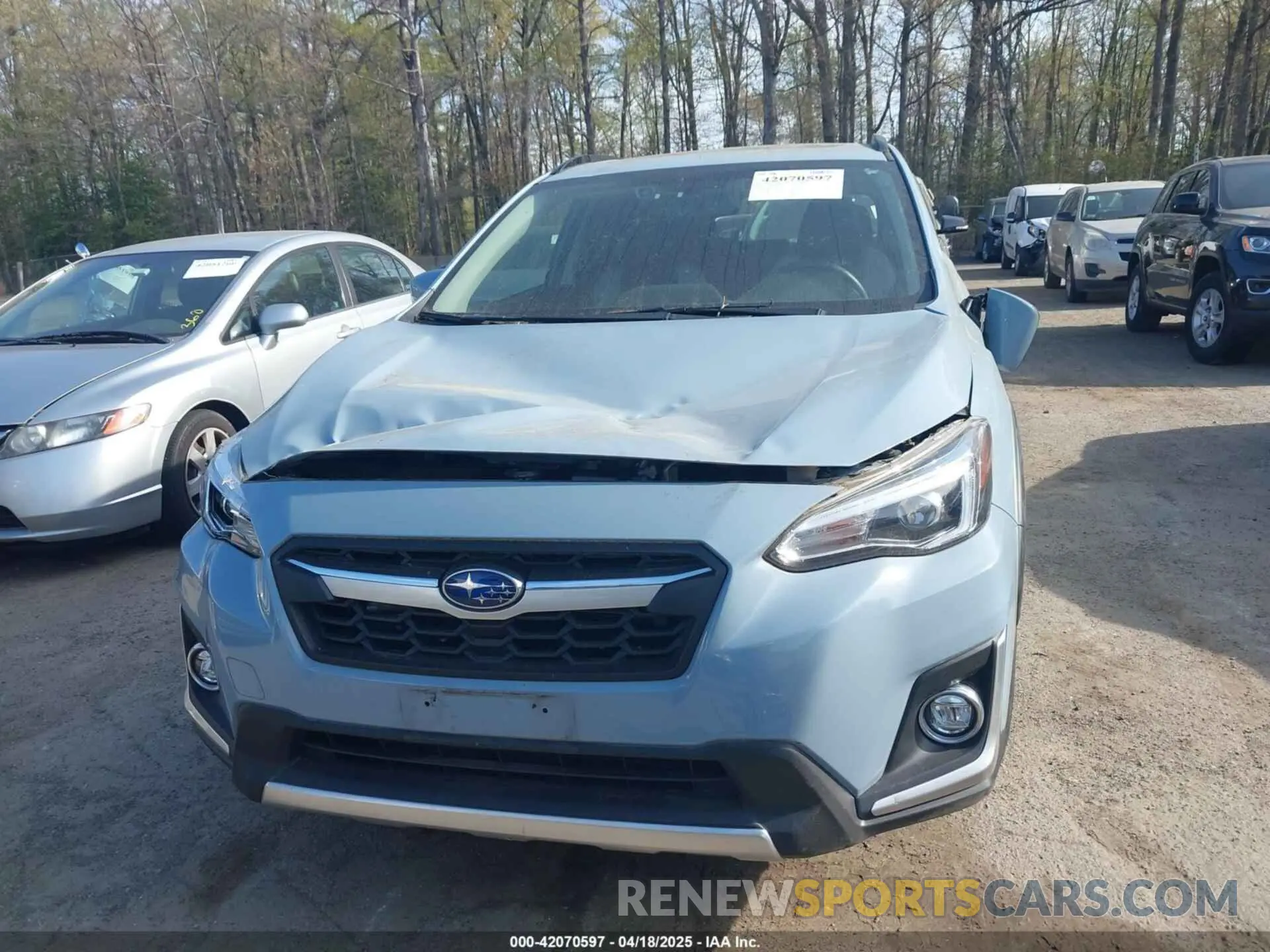 12 Photograph of a damaged car JF2GTDNC3LH283243 SUBARU CROSSTREK 2020