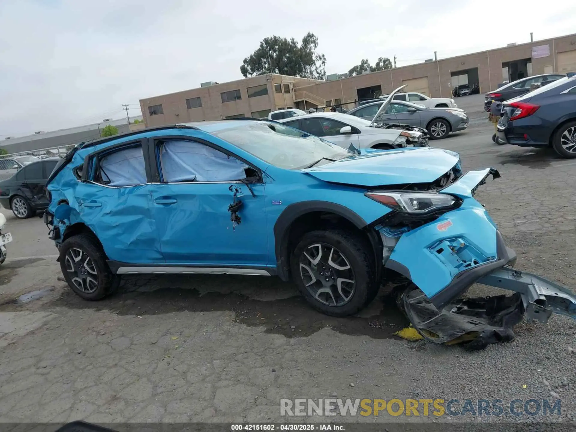 13 Photograph of a damaged car JF2GTDNC7LH282371 SUBARU CROSSTREK 2020
