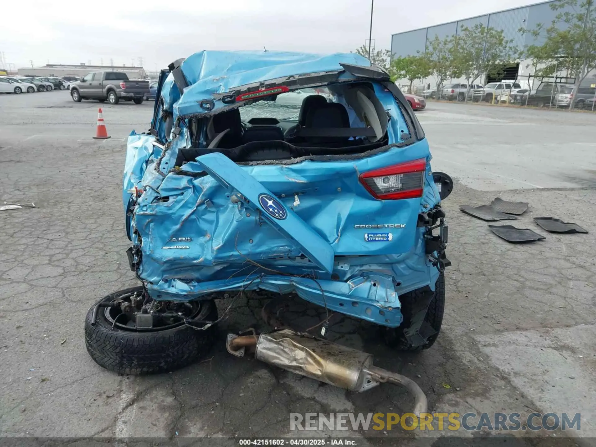 16 Photograph of a damaged car JF2GTDNC7LH282371 SUBARU CROSSTREK 2020