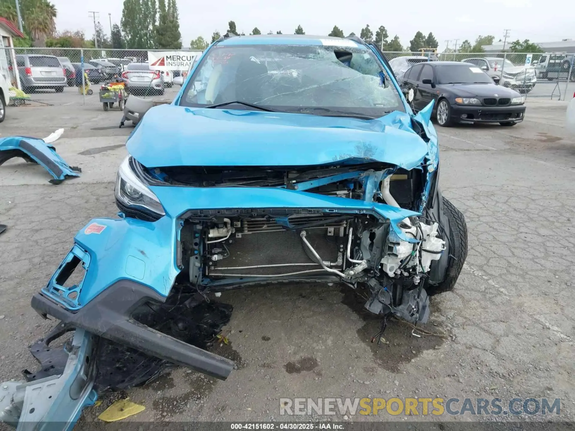 6 Photograph of a damaged car JF2GTDNC7LH282371 SUBARU CROSSTREK 2020
