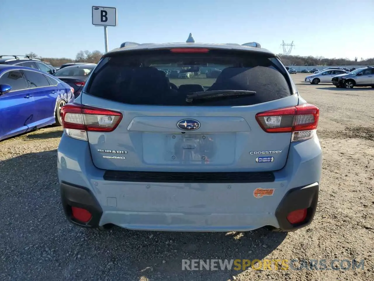 6 Photograph of a damaged car JF2GTDNCXLH260302 SUBARU CROSSTREK 2020