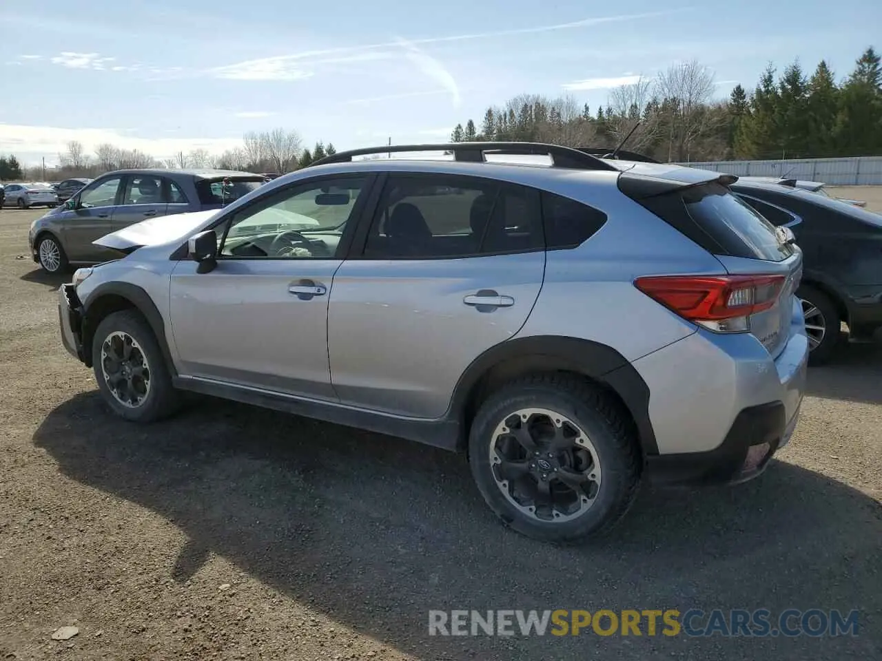2 Photograph of a damaged car JF2GTAAC0M9380318 SUBARU CROSSTREK 2021