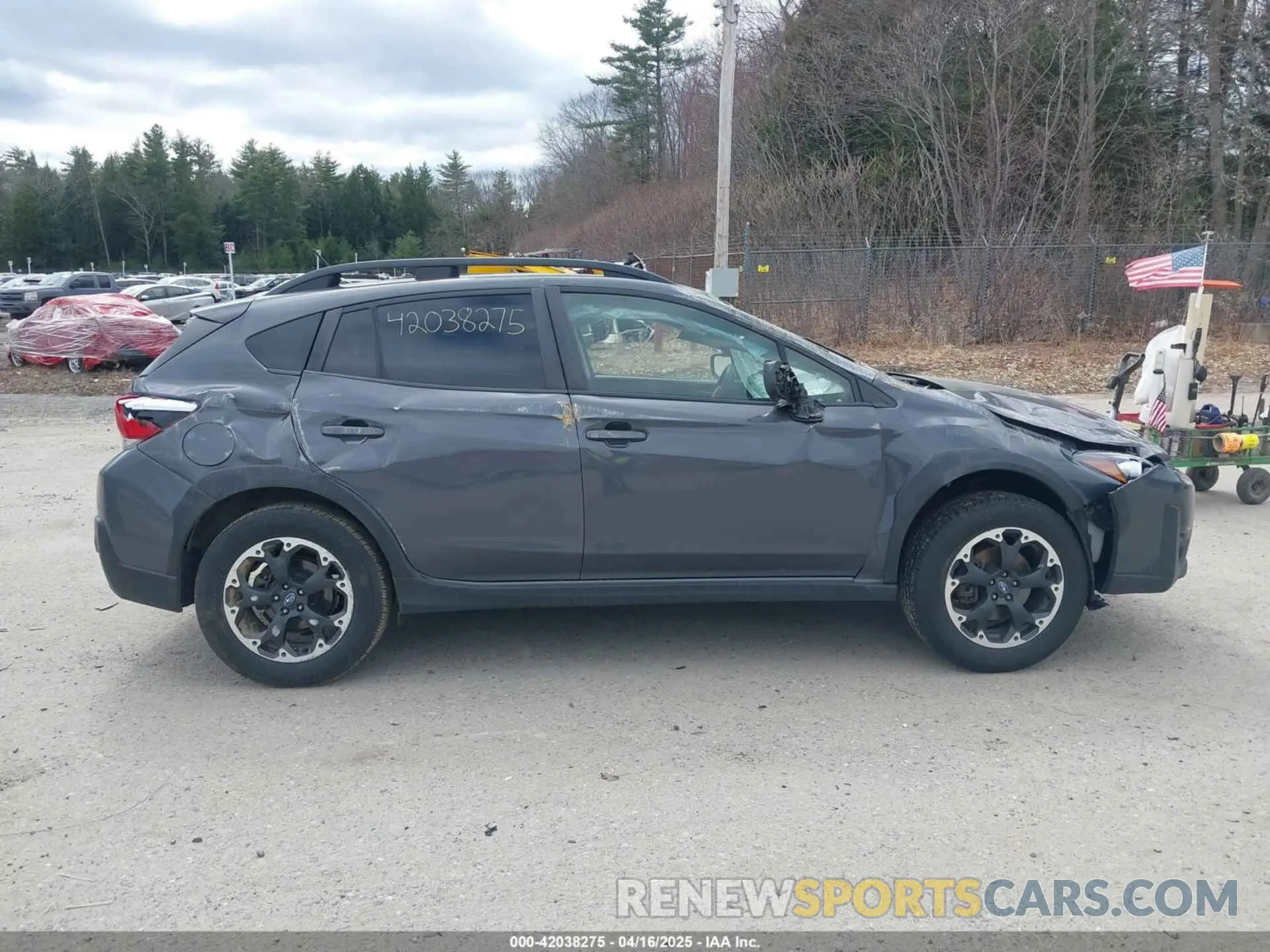 14 Photograph of a damaged car JF2GTAAC2M9315793 SUBARU CROSSTREK 2021