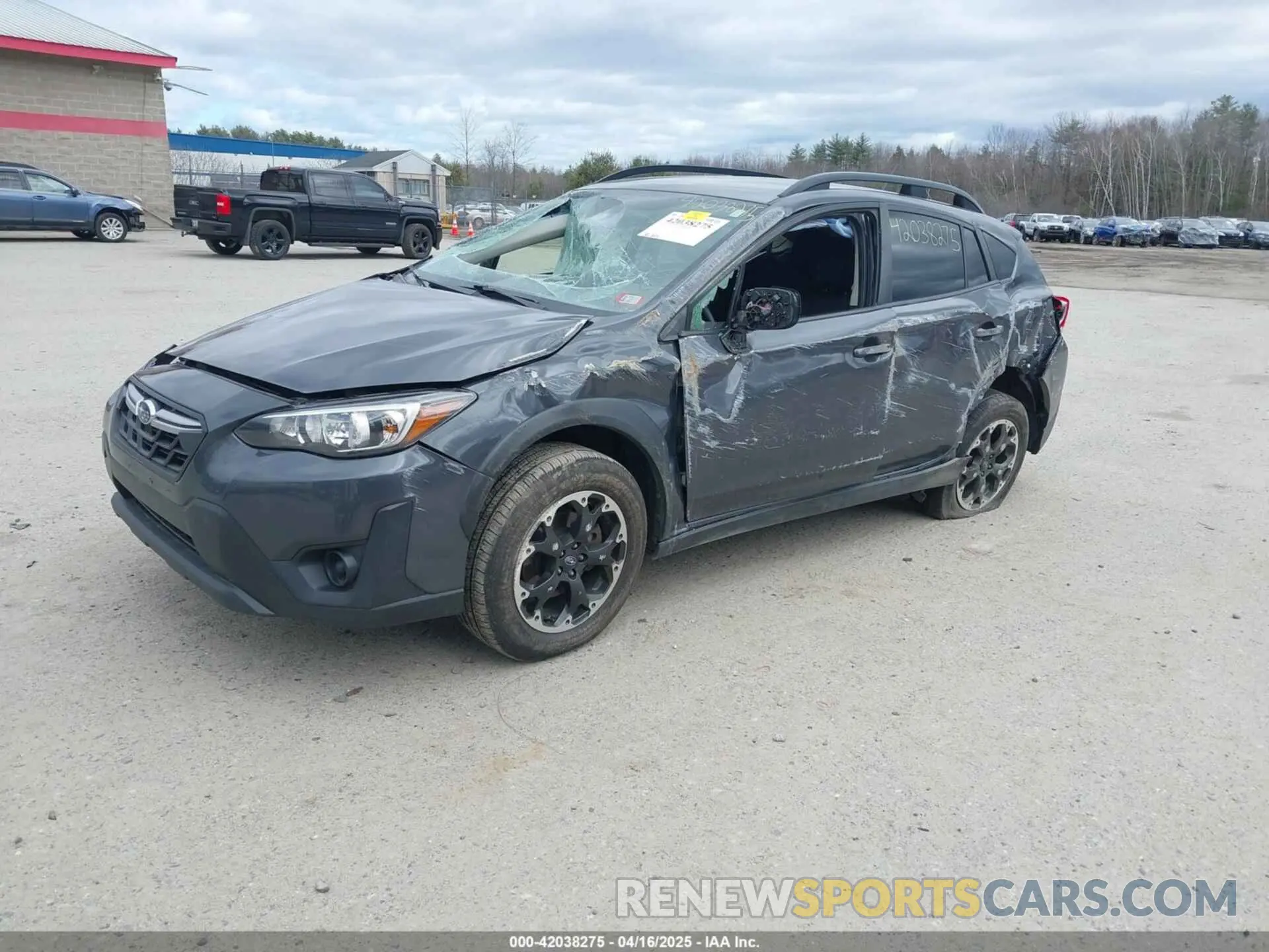 2 Photograph of a damaged car JF2GTAAC2M9315793 SUBARU CROSSTREK 2021
