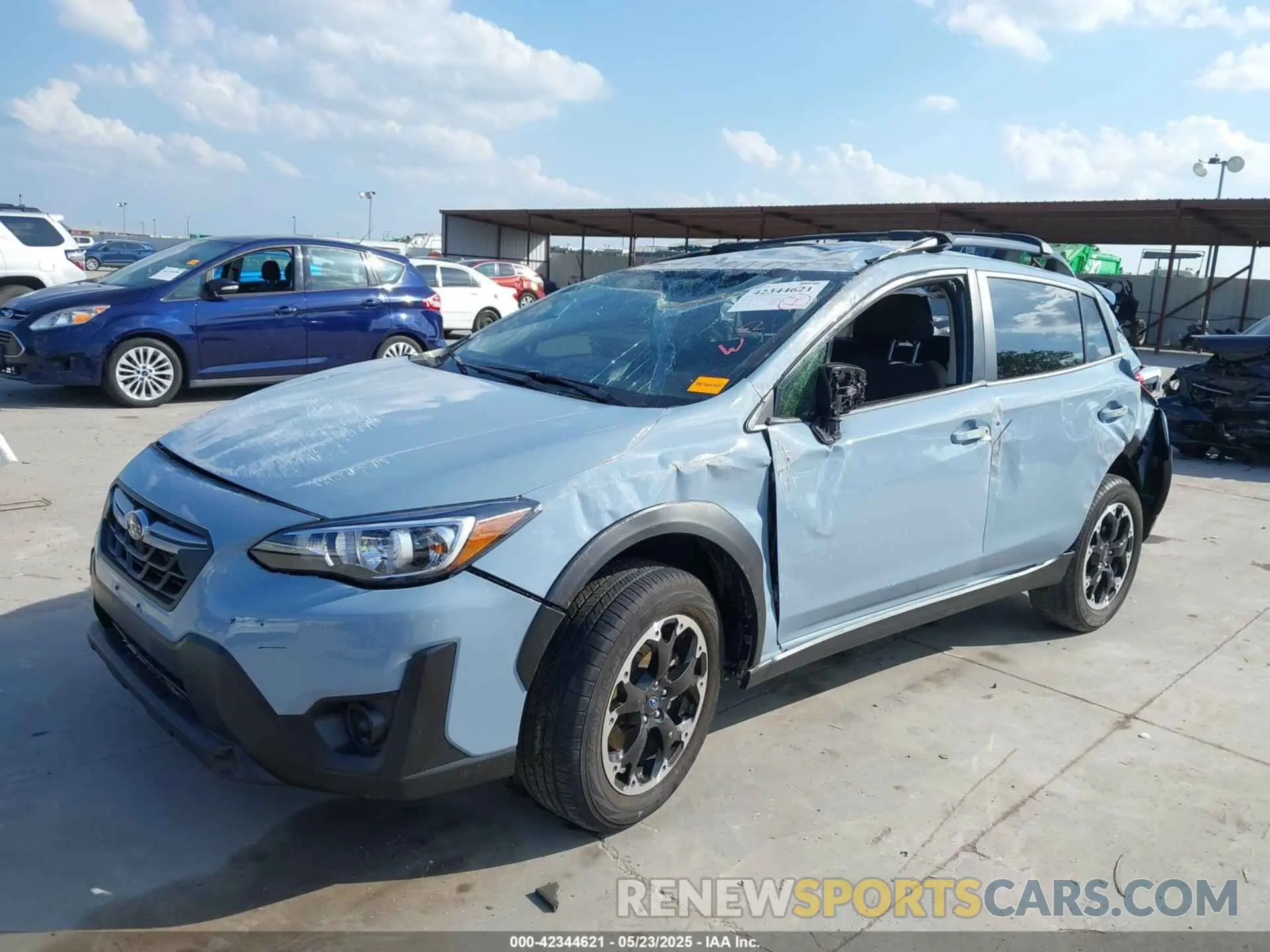 2 Photograph of a damaged car JF2GTAAC3M9684887 SUBARU CROSSTREK 2021