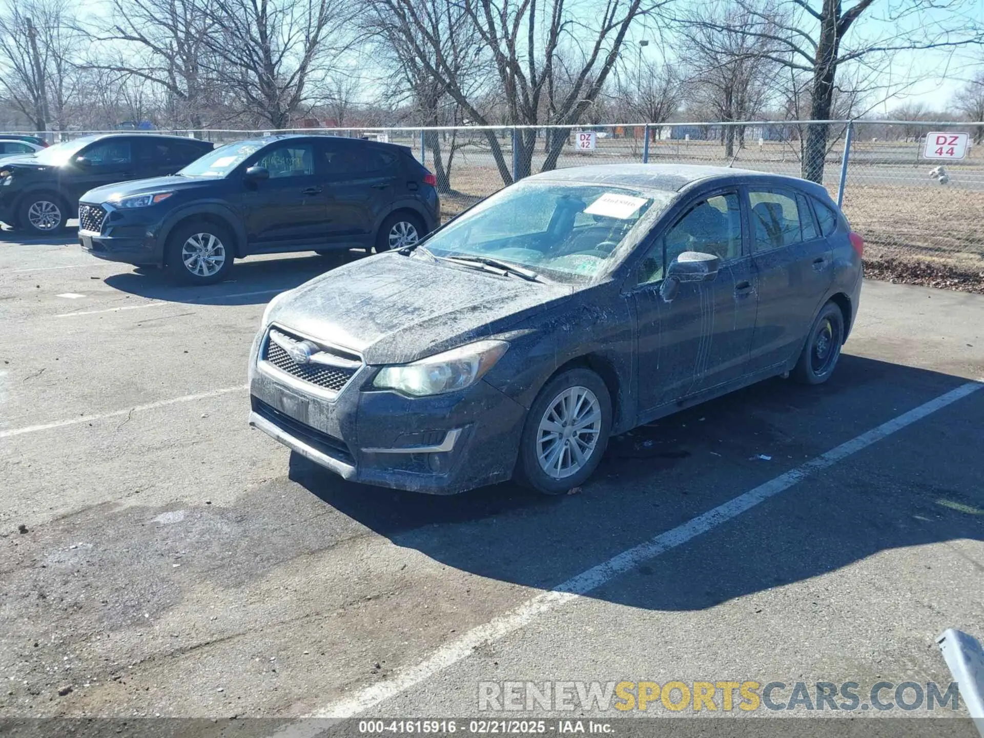 2 Photograph of a damaged car JF2GTAAC3MG361435 SUBARU CROSSTREK 2021