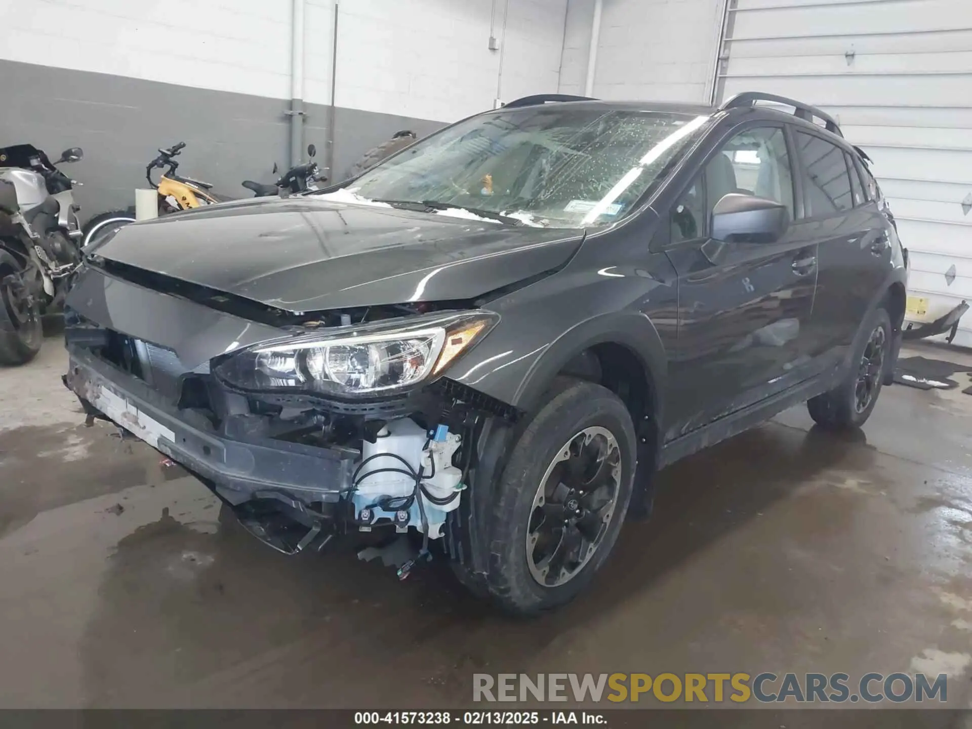 2 Photograph of a damaged car JF2GTAAC4M9266905 SUBARU CROSSTREK 2021